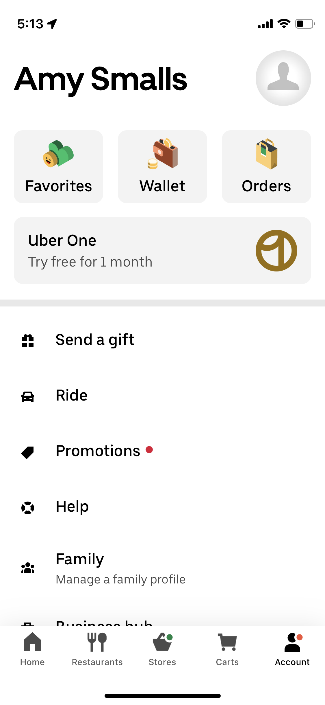 uber-eats app screenshot 197