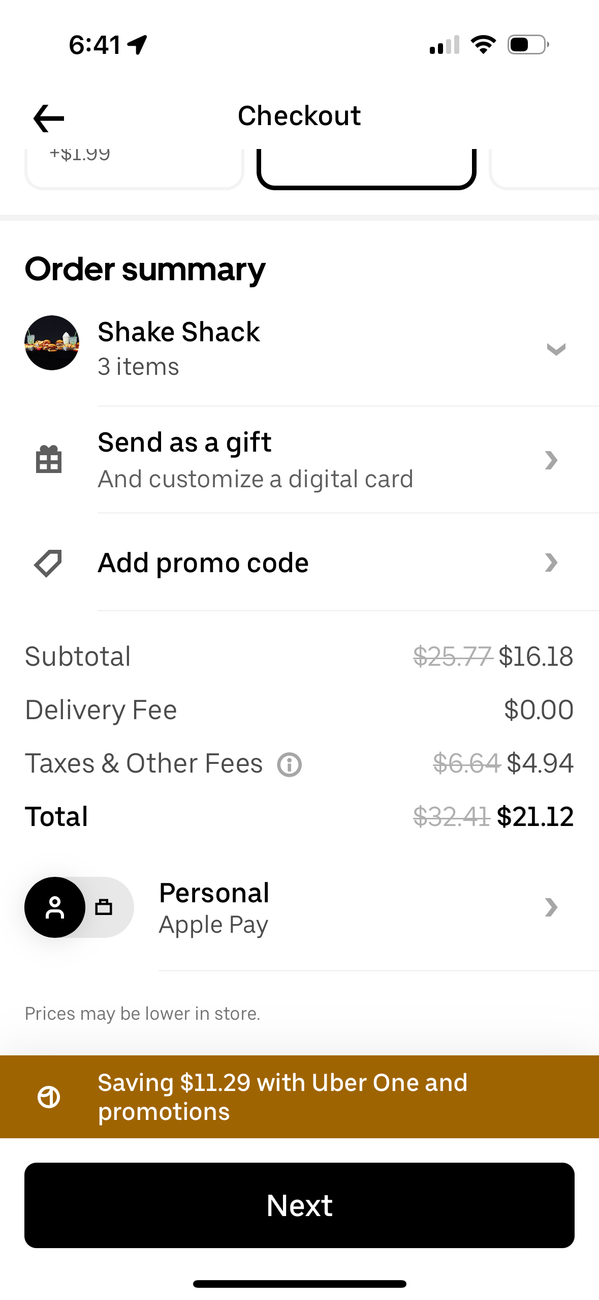 uber-eats app screenshot 115