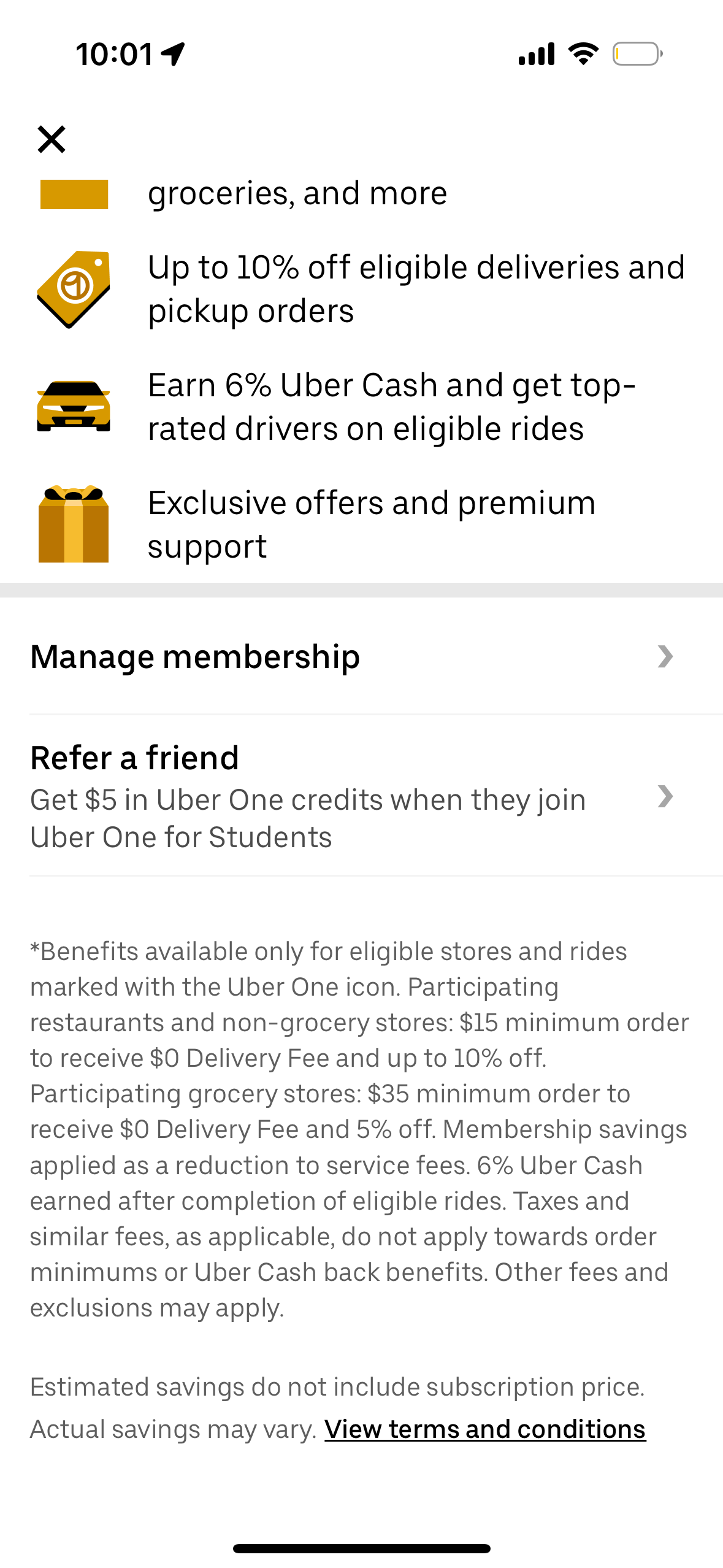 uber-eats app screenshot 100