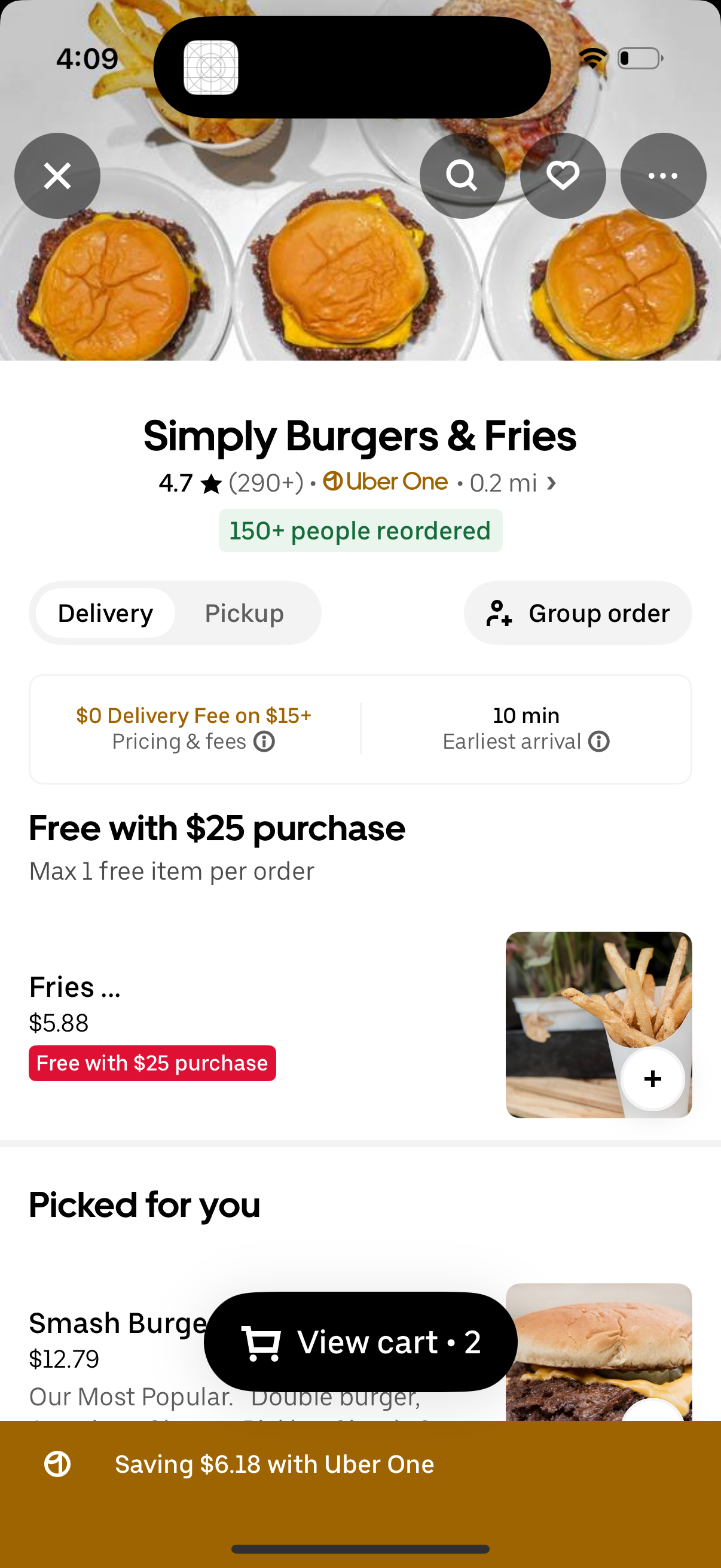 uber-eats app screenshot 44