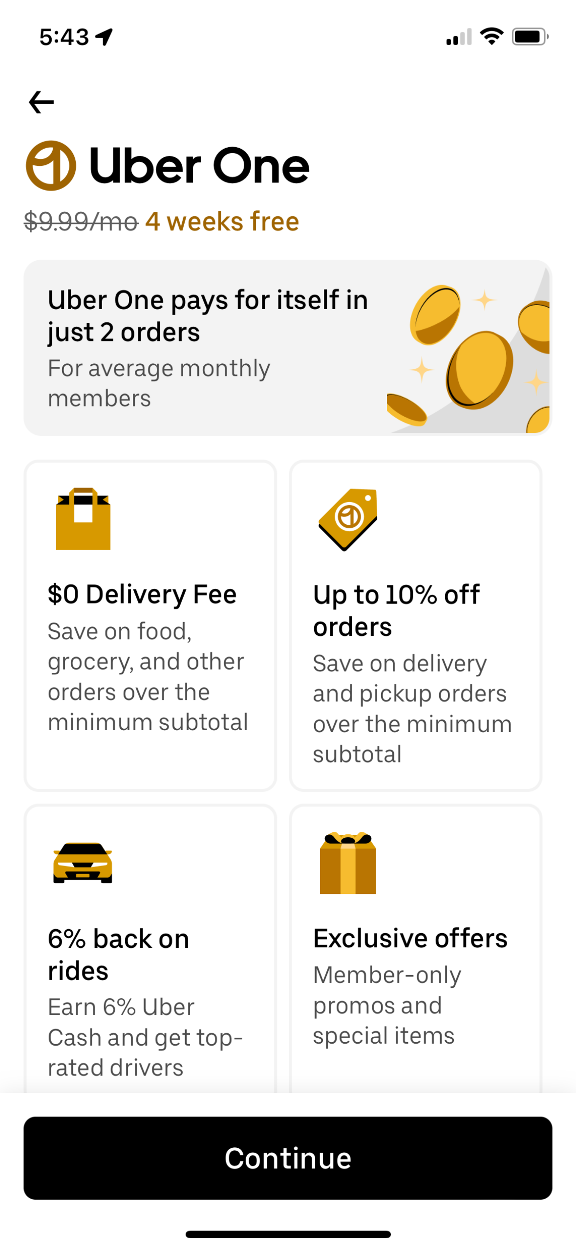 uber-eats app screenshot 22