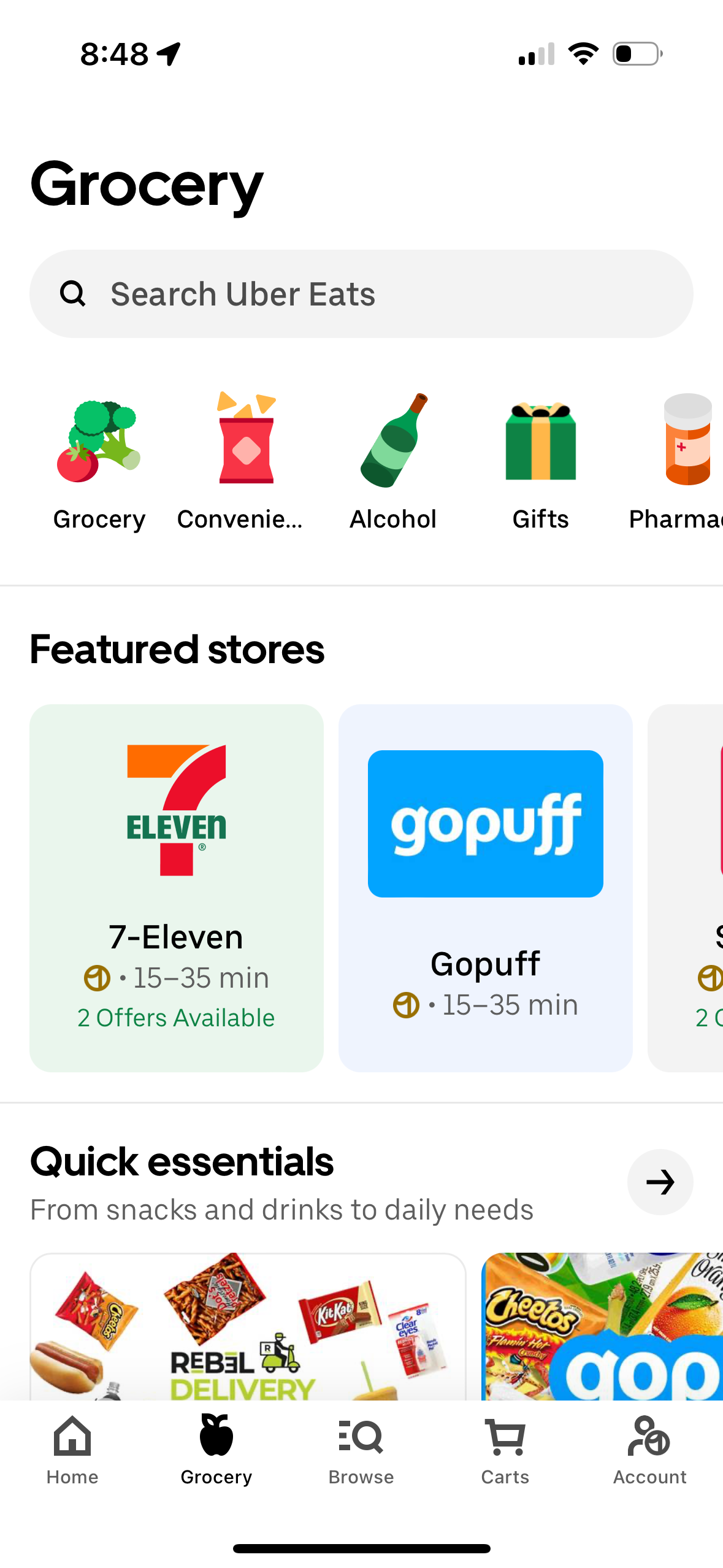 uber-eats app screenshot 27