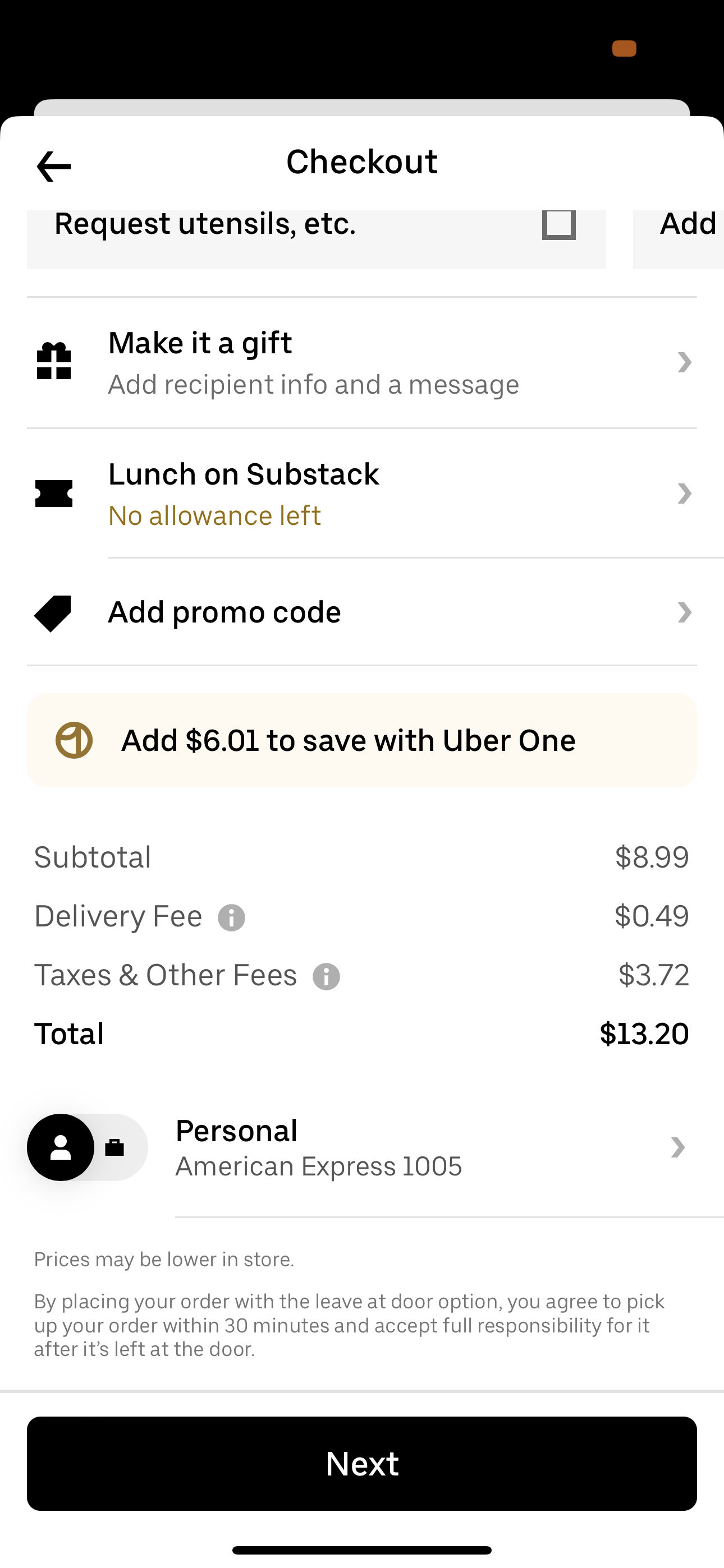 uber-eats app screenshot 289