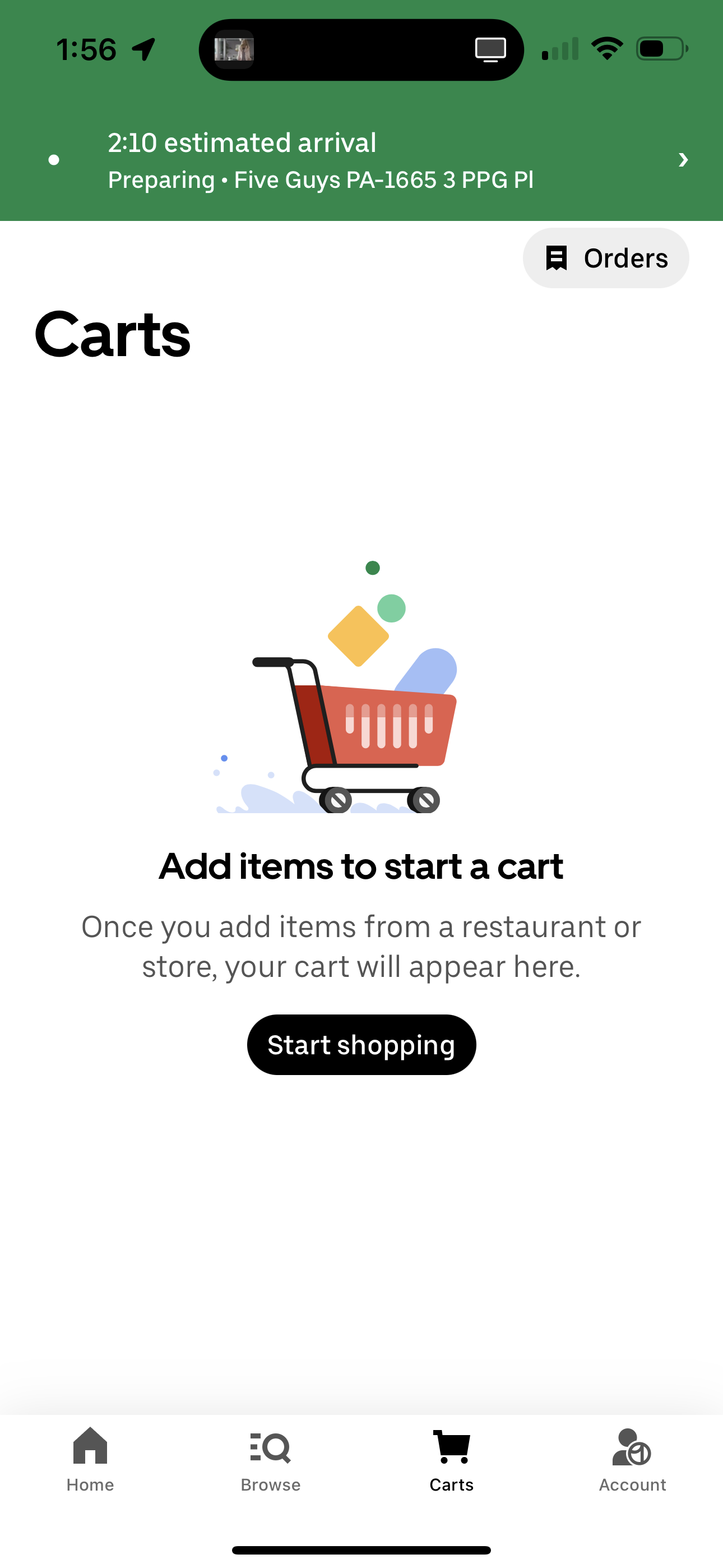 uber-eats app screenshot 276