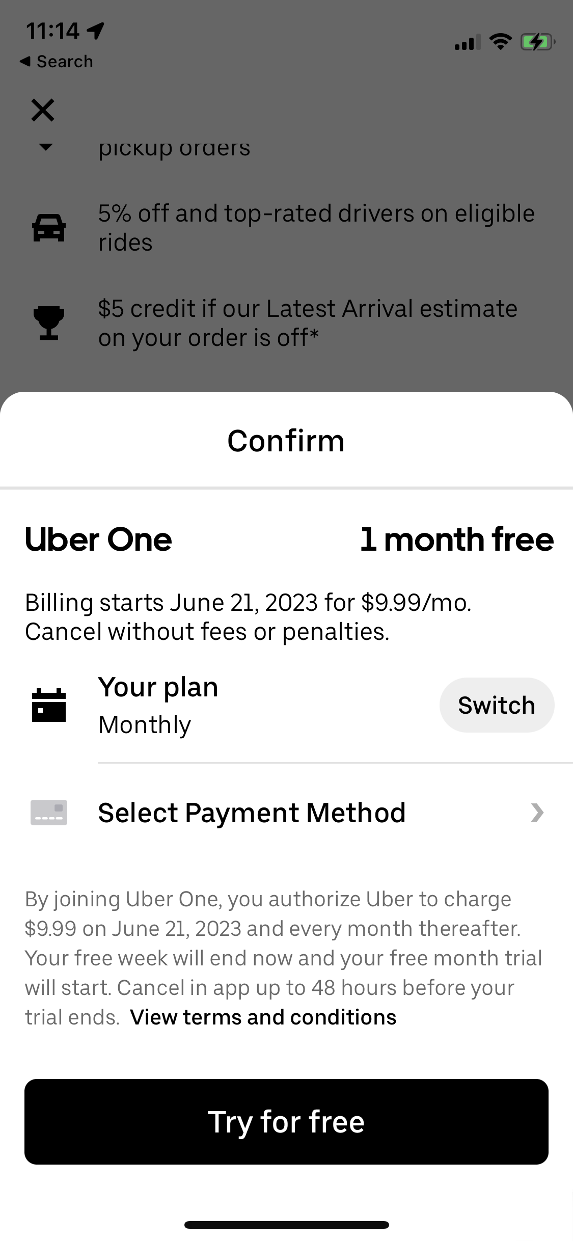 uber-eats app screenshot 269