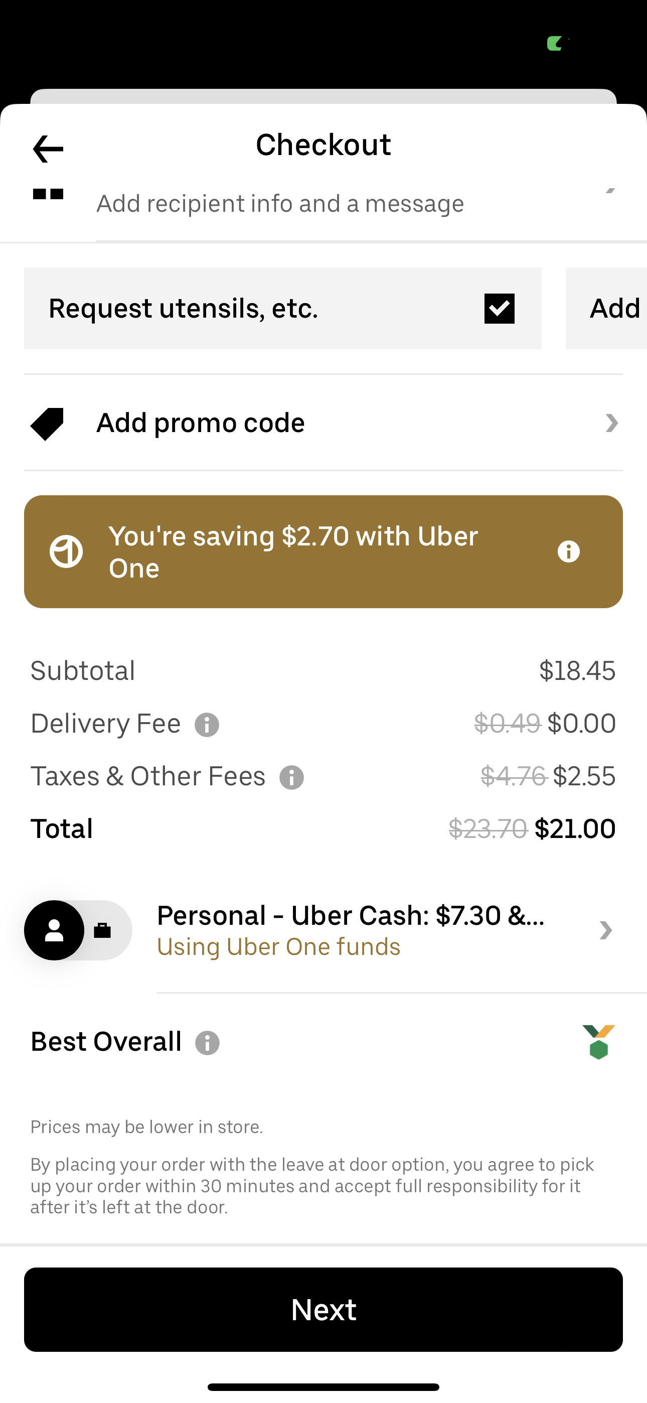 uber-eats app screenshot 242