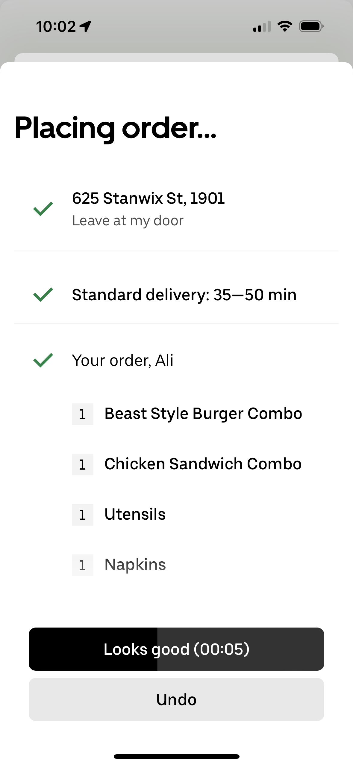 uber-eats app screenshot 234