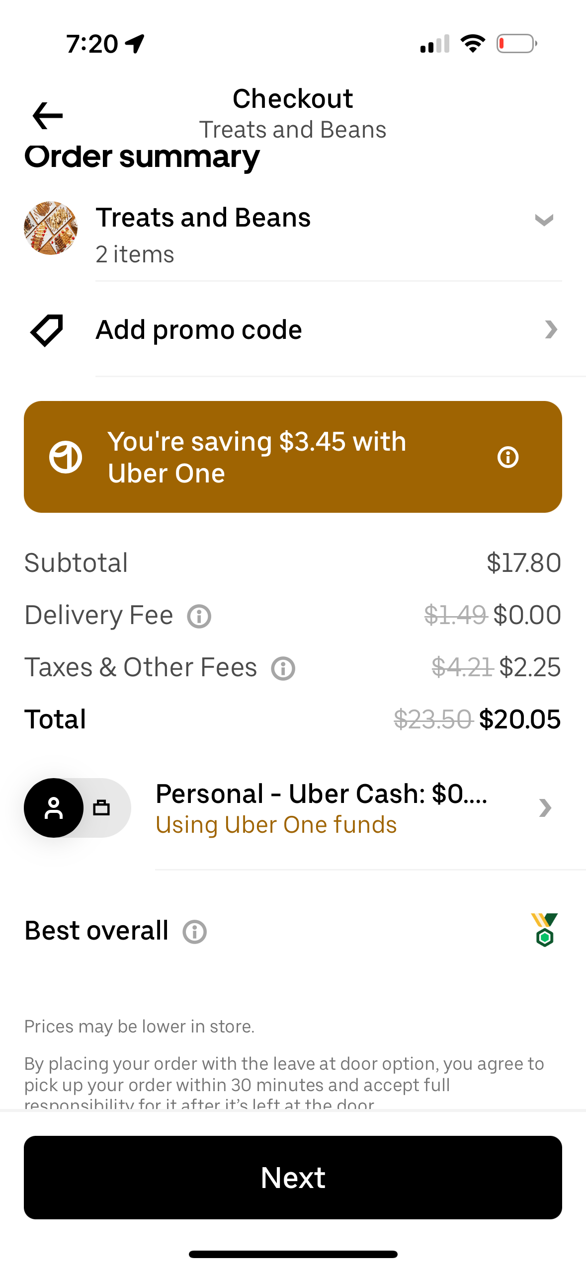 uber-eats app screenshot 220