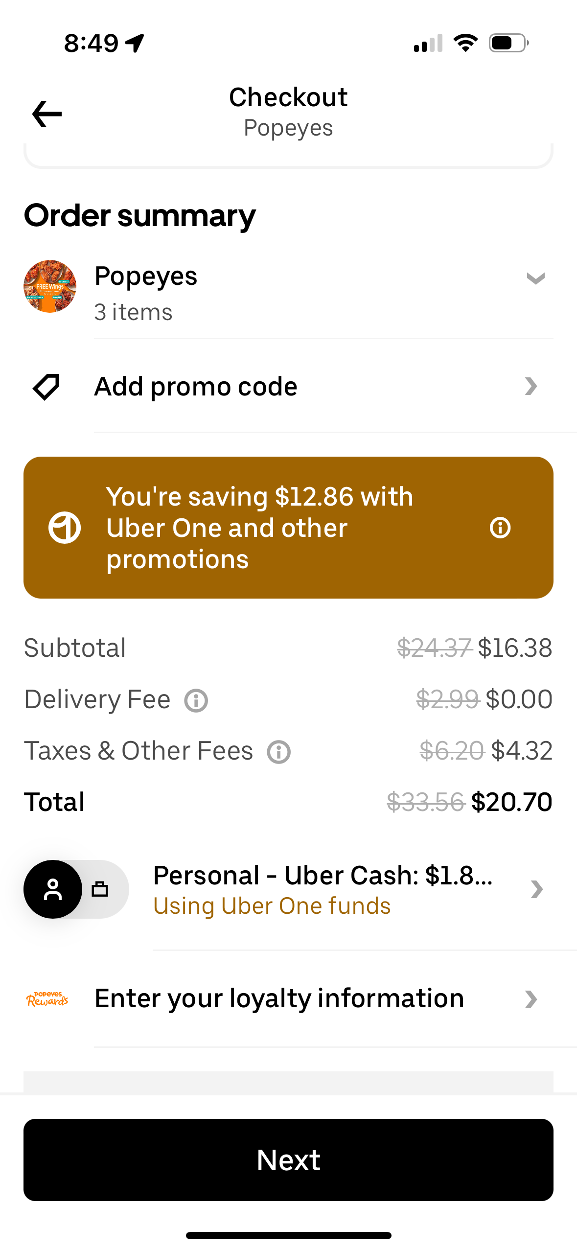 uber-eats app screenshot 208