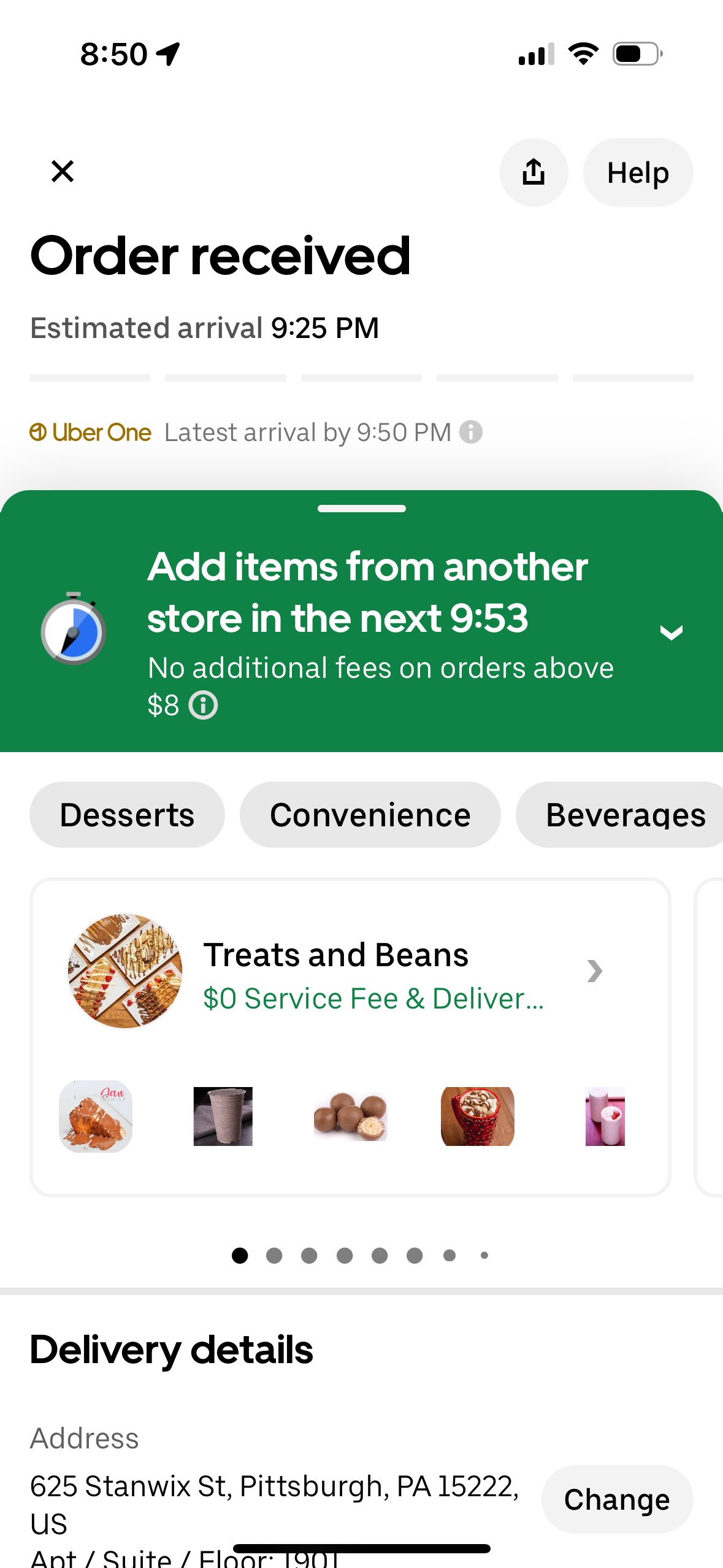 uber-eats app screenshot 204