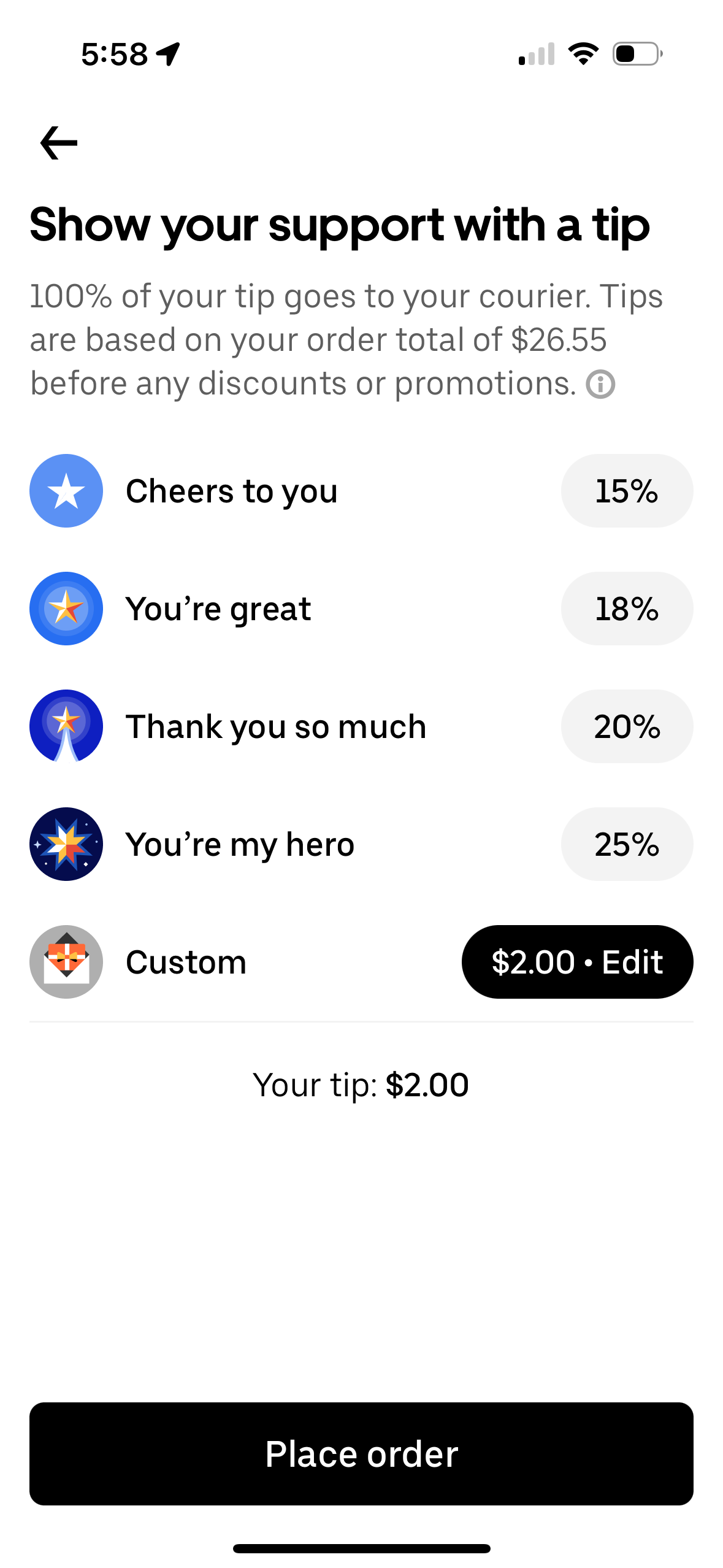 uber-eats app screenshot 184