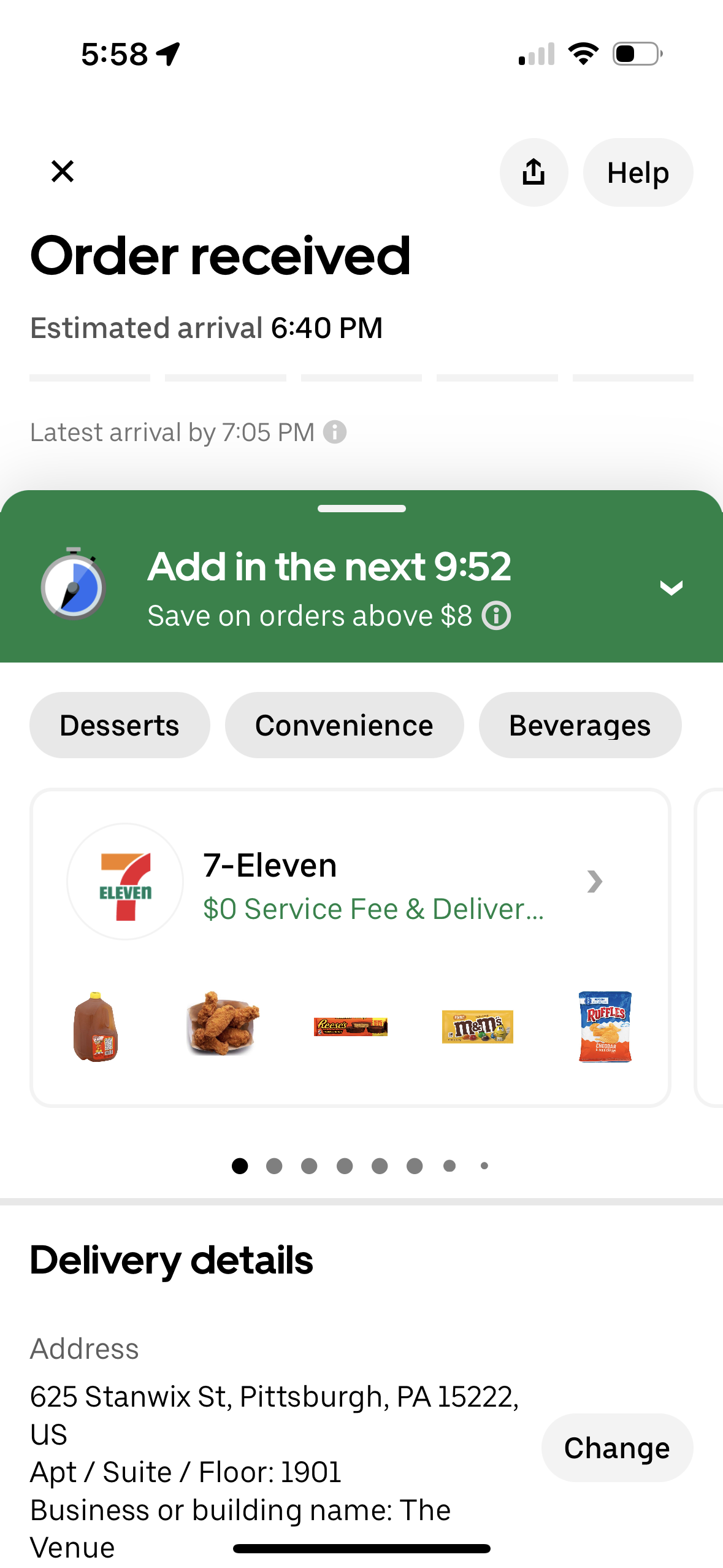 uber-eats app screenshot 182