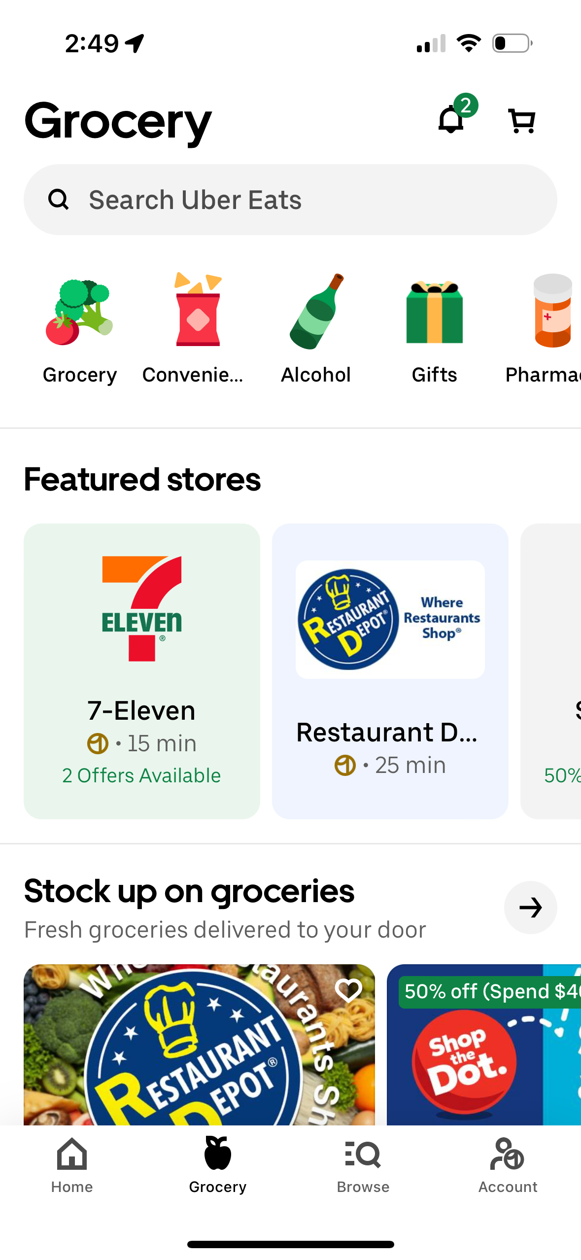 uber-eats app screenshot 133