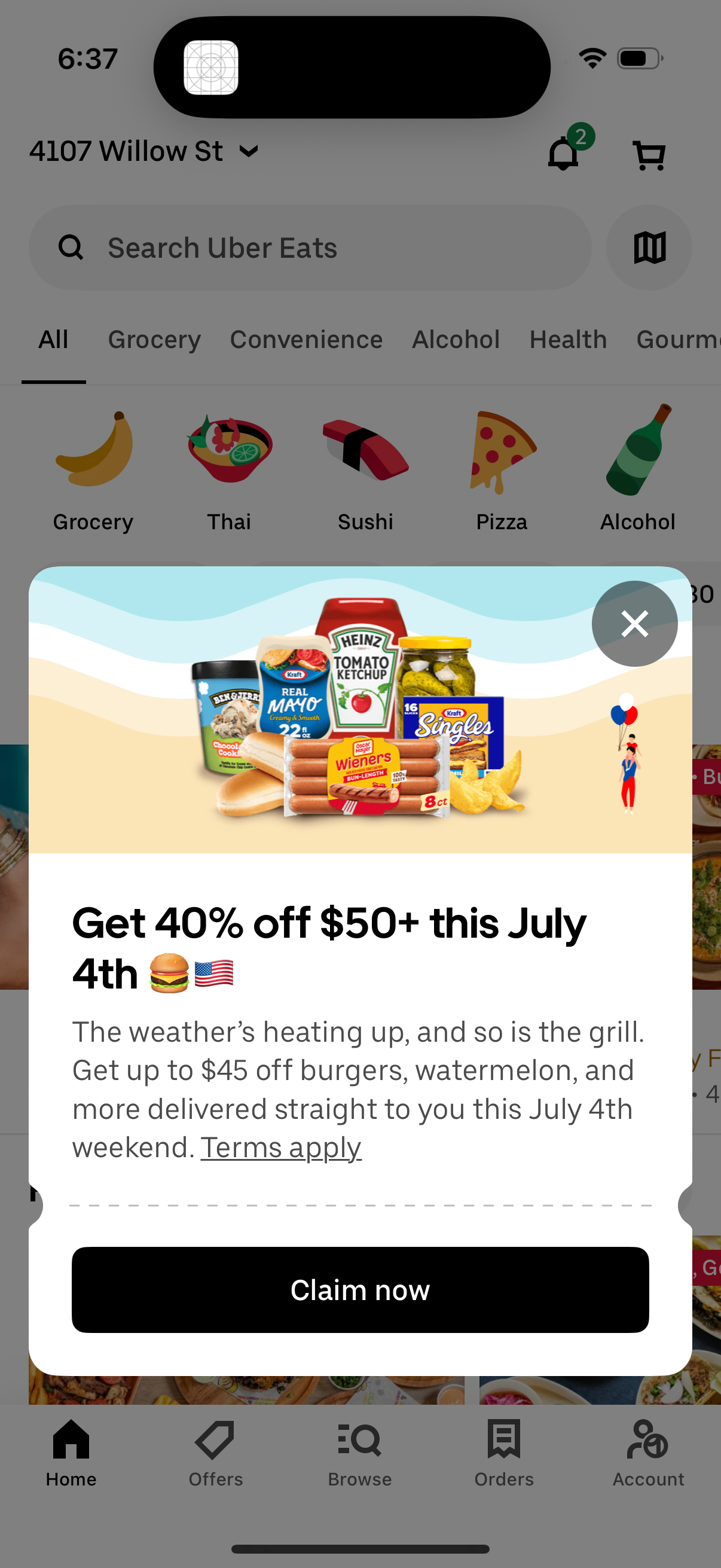uber-eats app screenshot 39