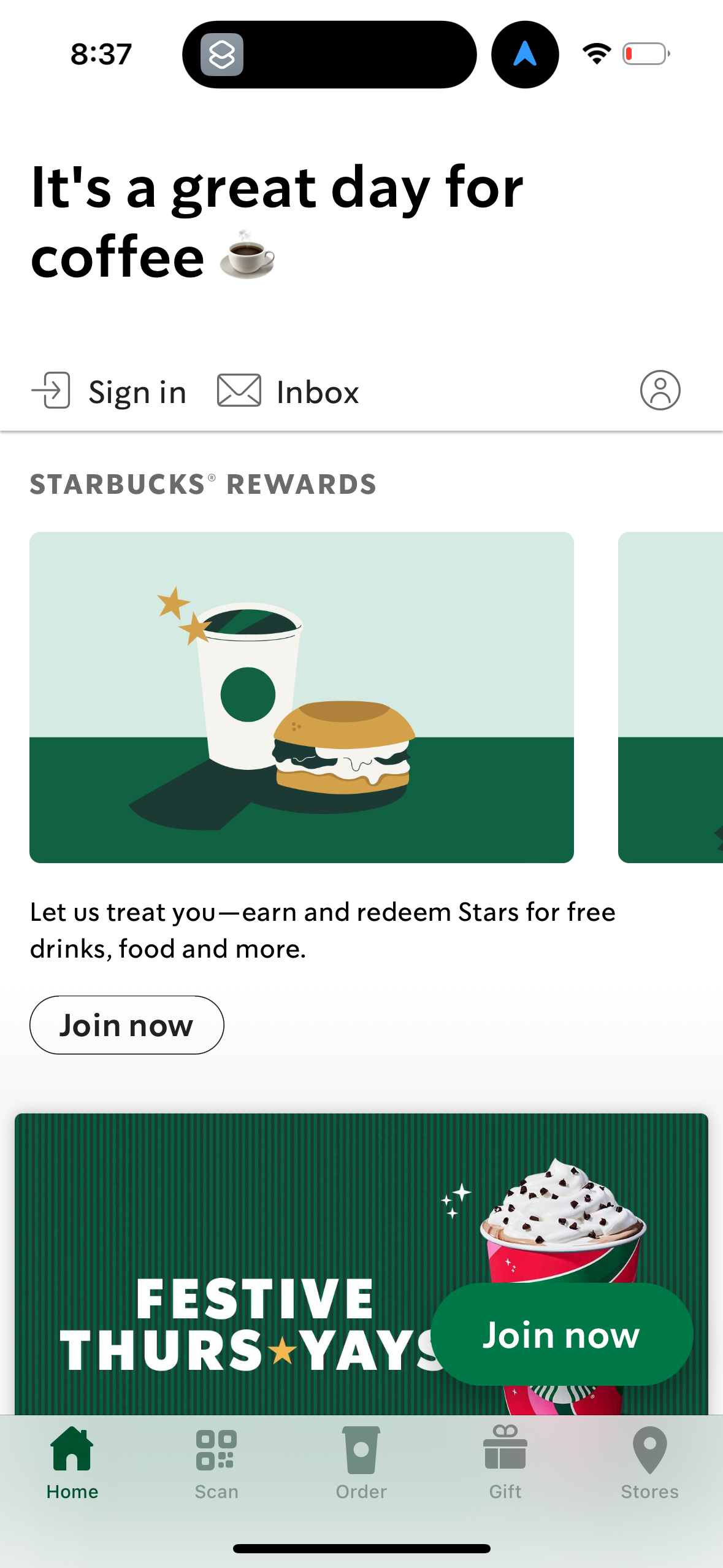 starbucks app screenshot 47