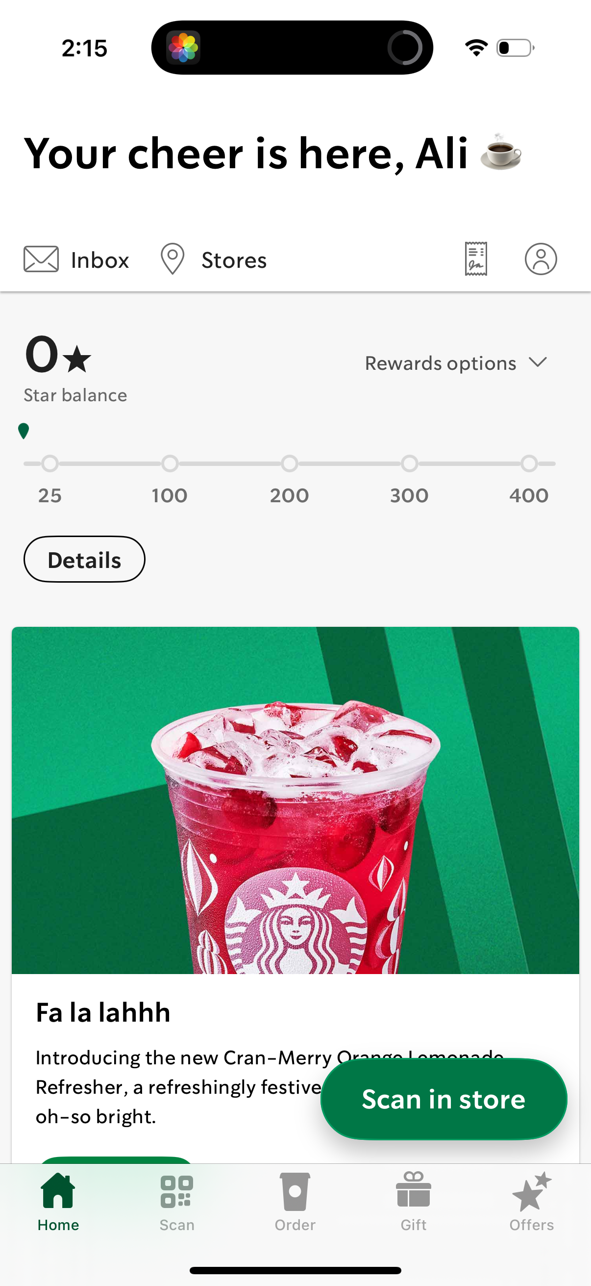 starbucks app screenshot 15