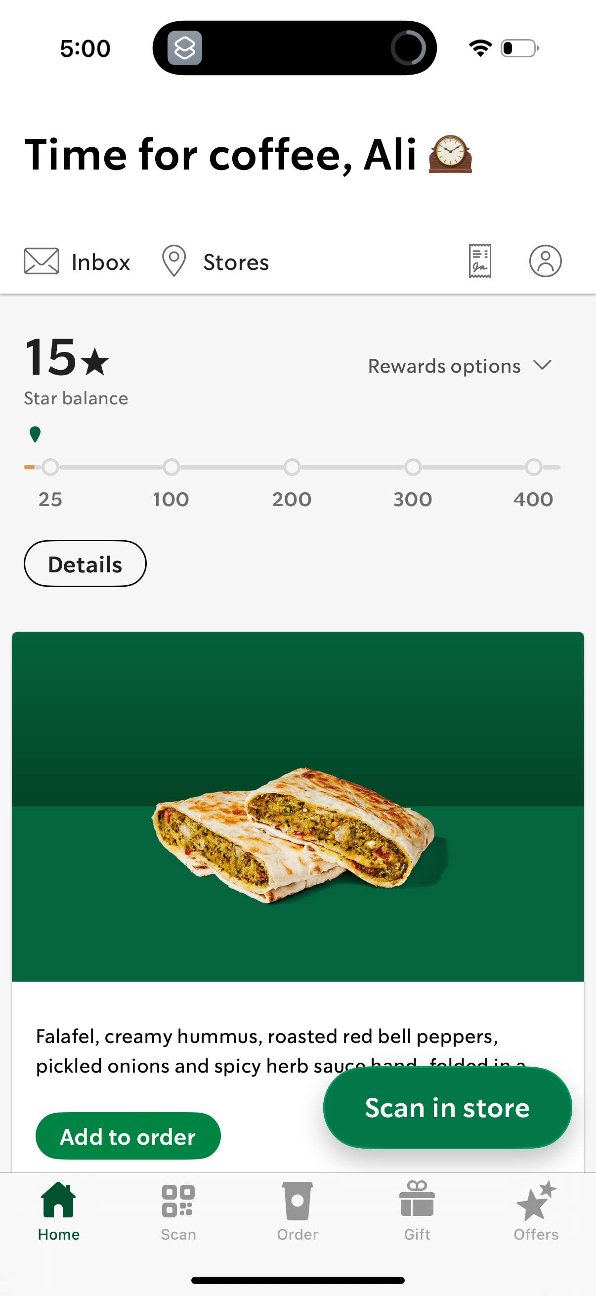 starbucks app screenshot 14
