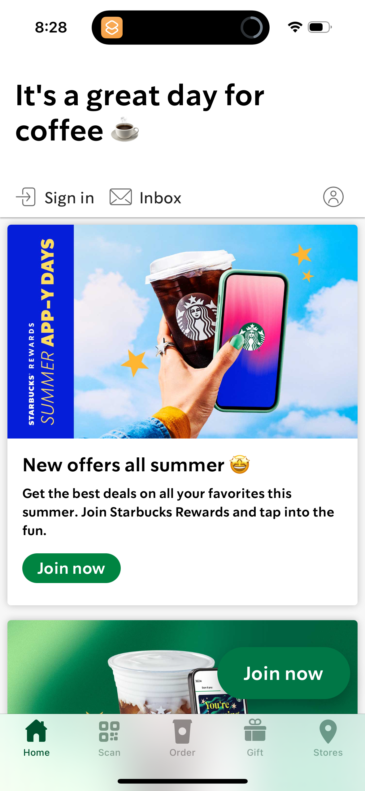 starbucks app screenshot 41