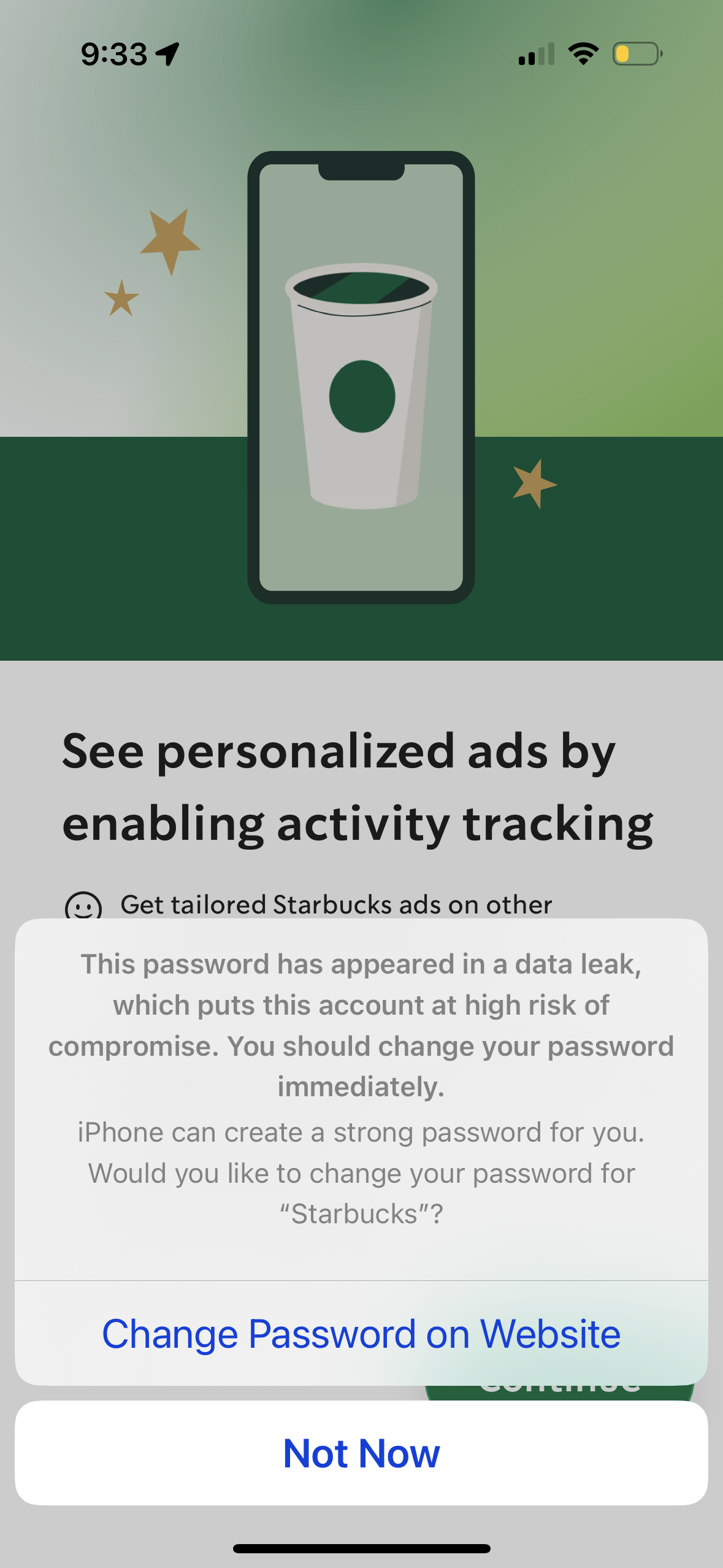 starbucks app screenshot 33