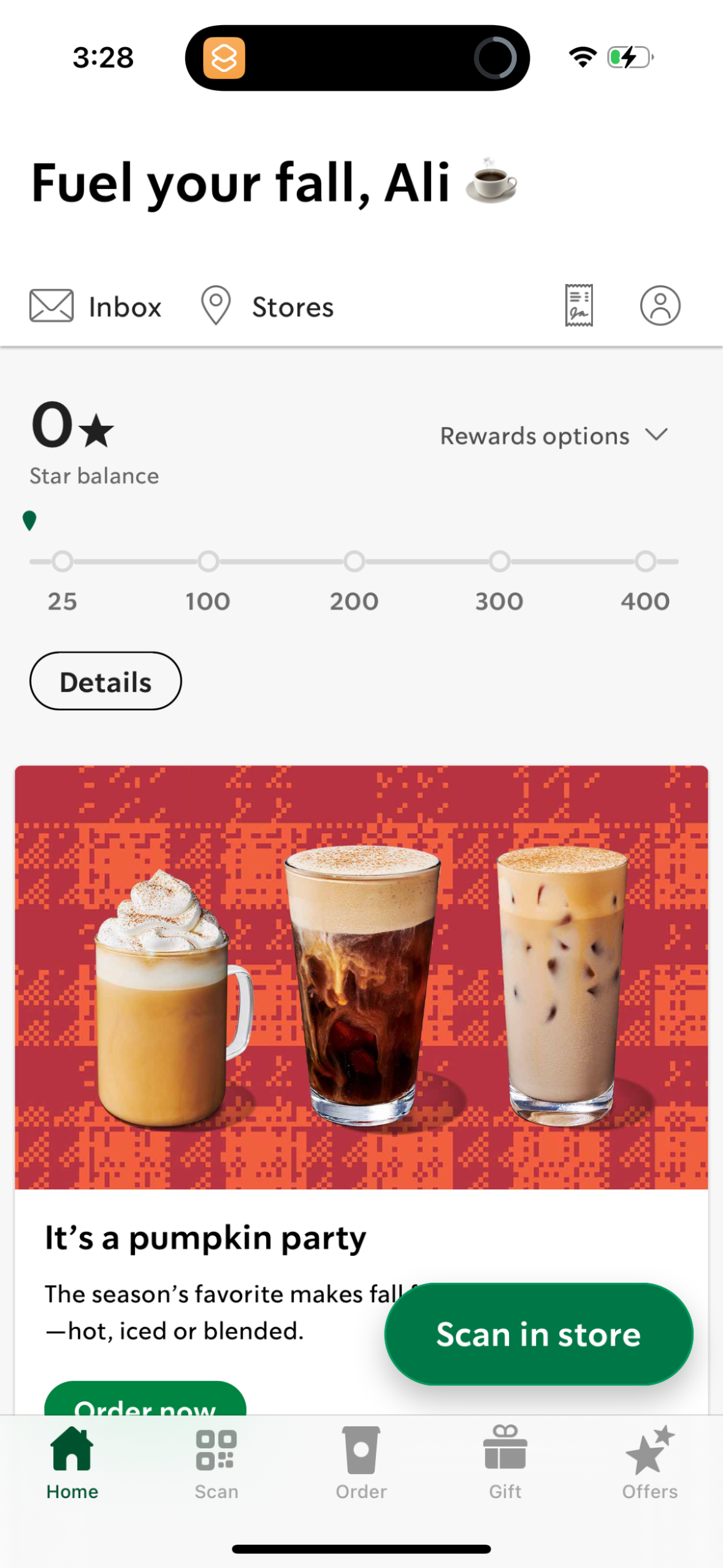 starbucks app screenshot 17