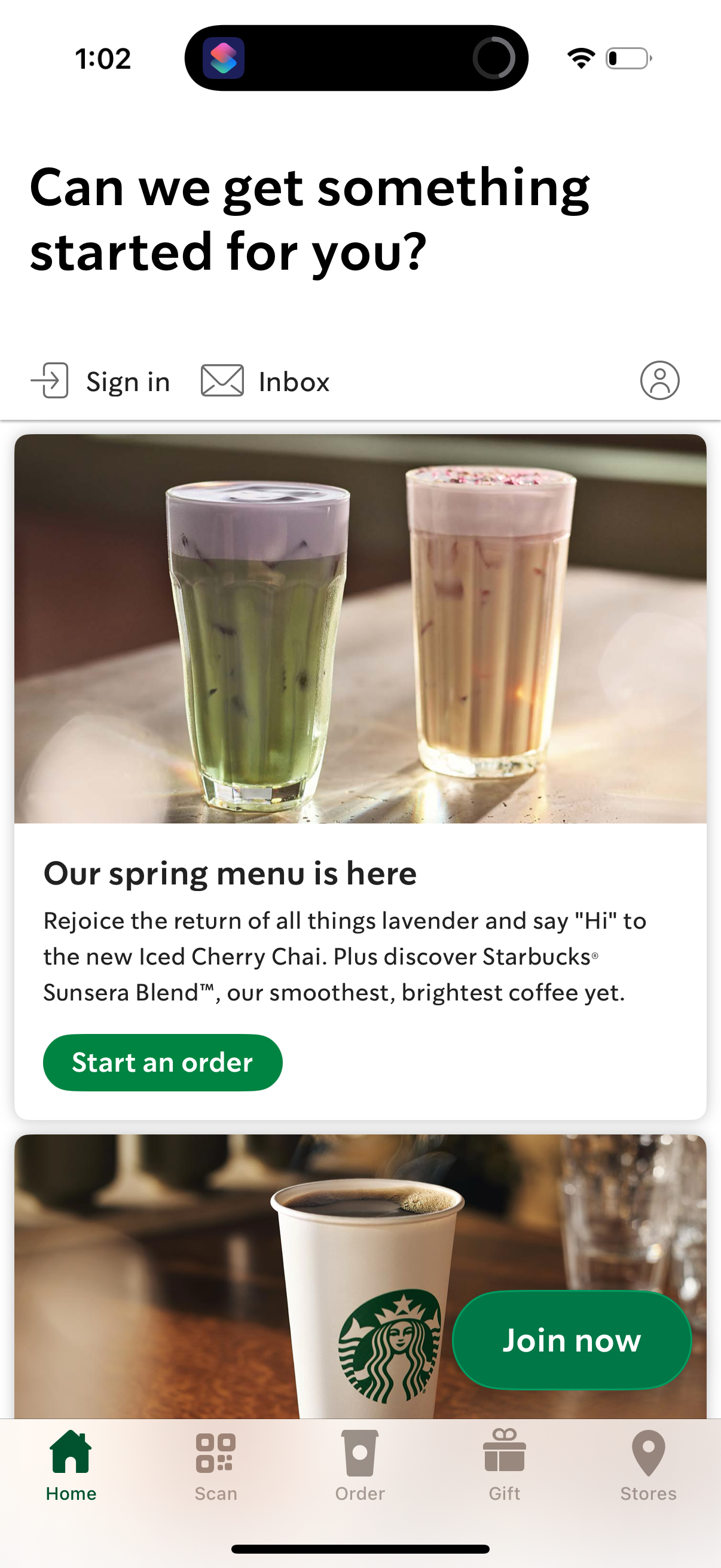 starbucks app screenshot 10