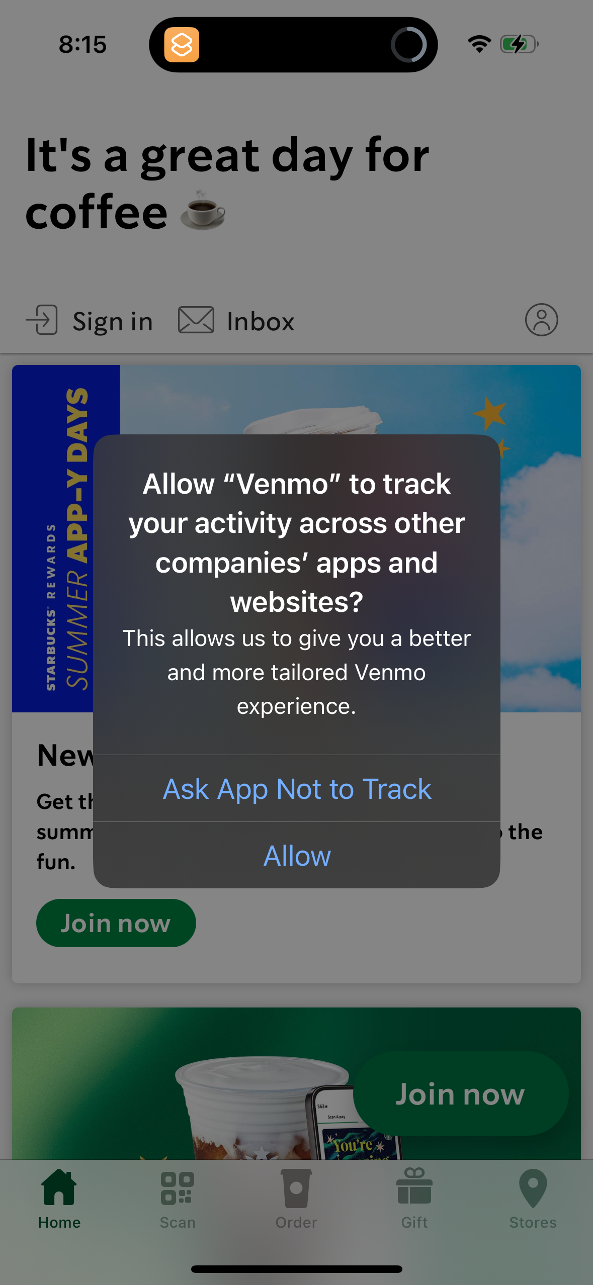 starbucks app screenshot 43
