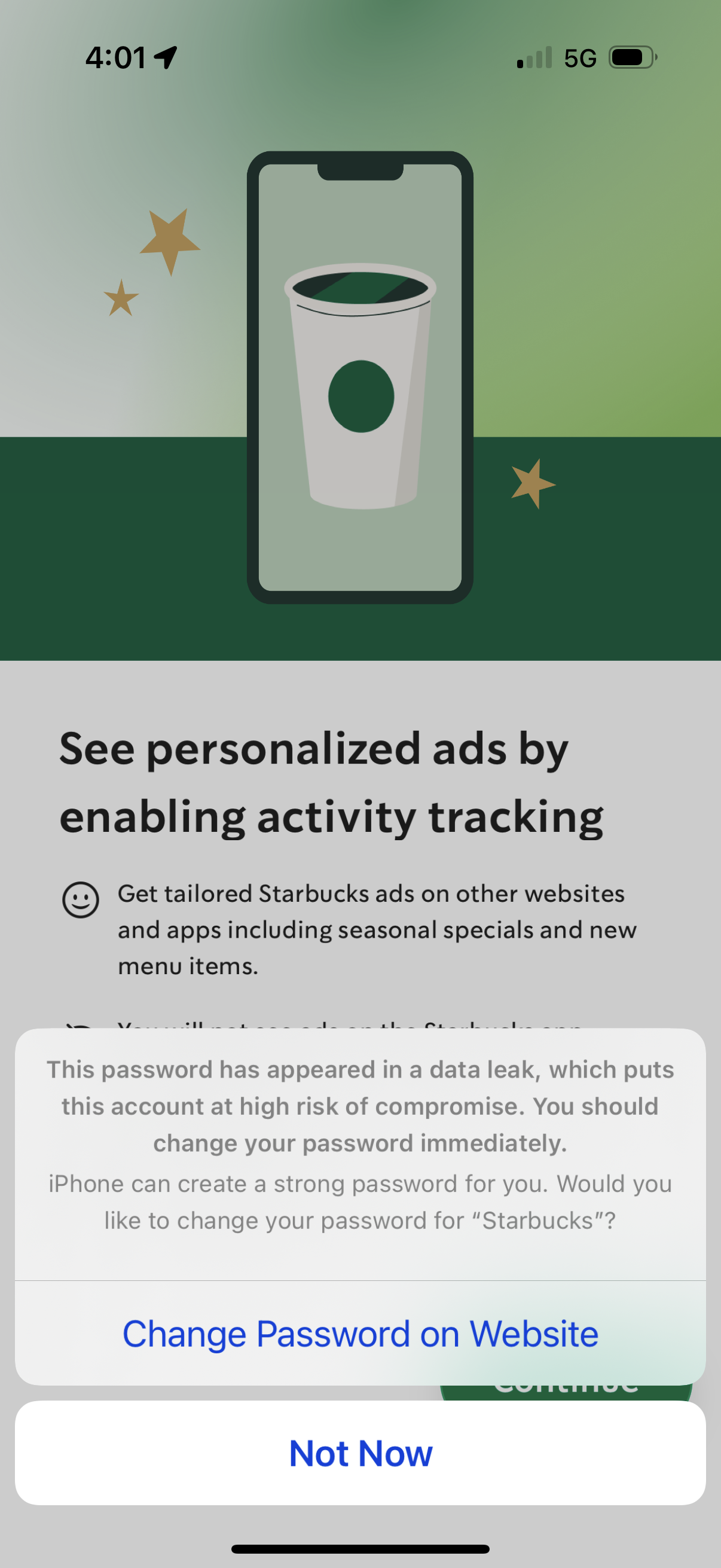 starbucks app screenshot 20