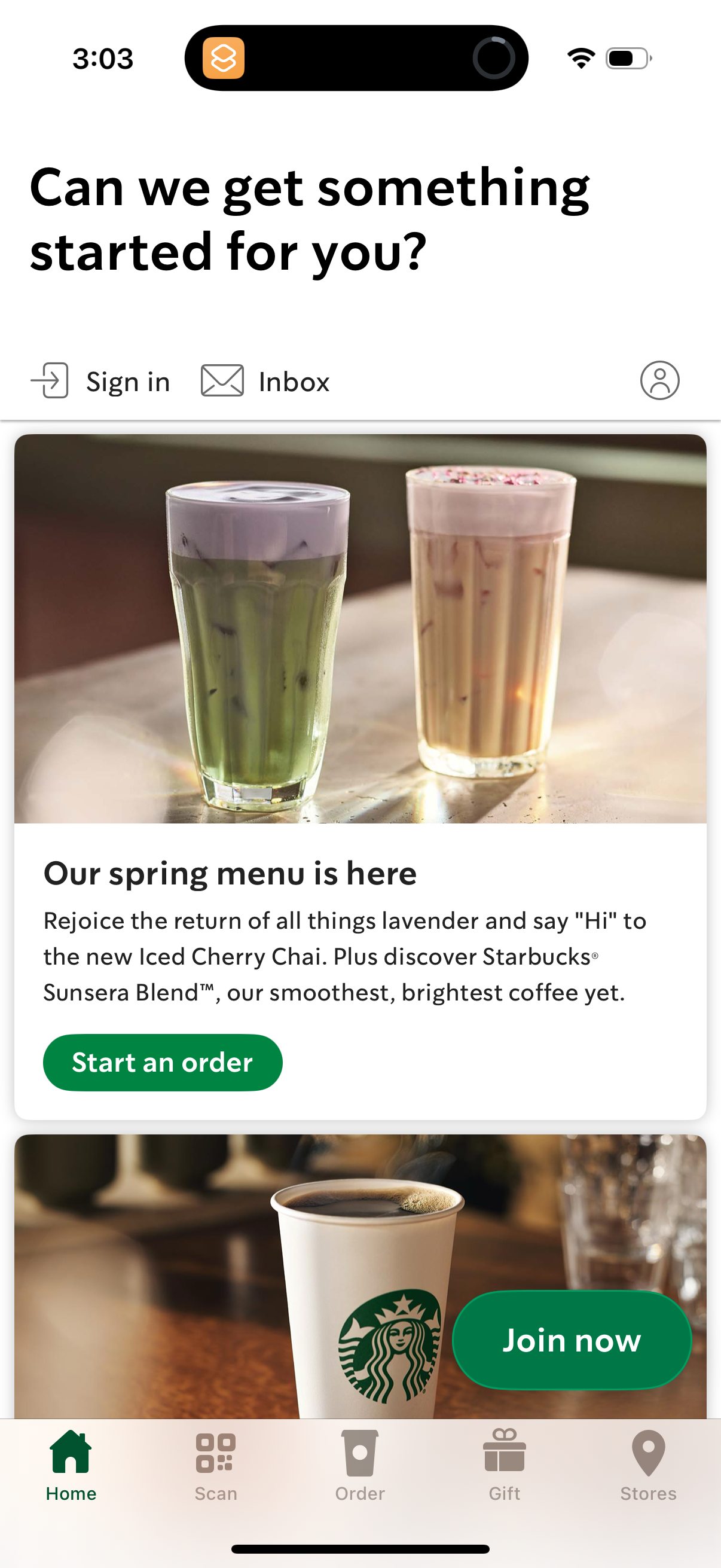 starbucks app screenshot 11