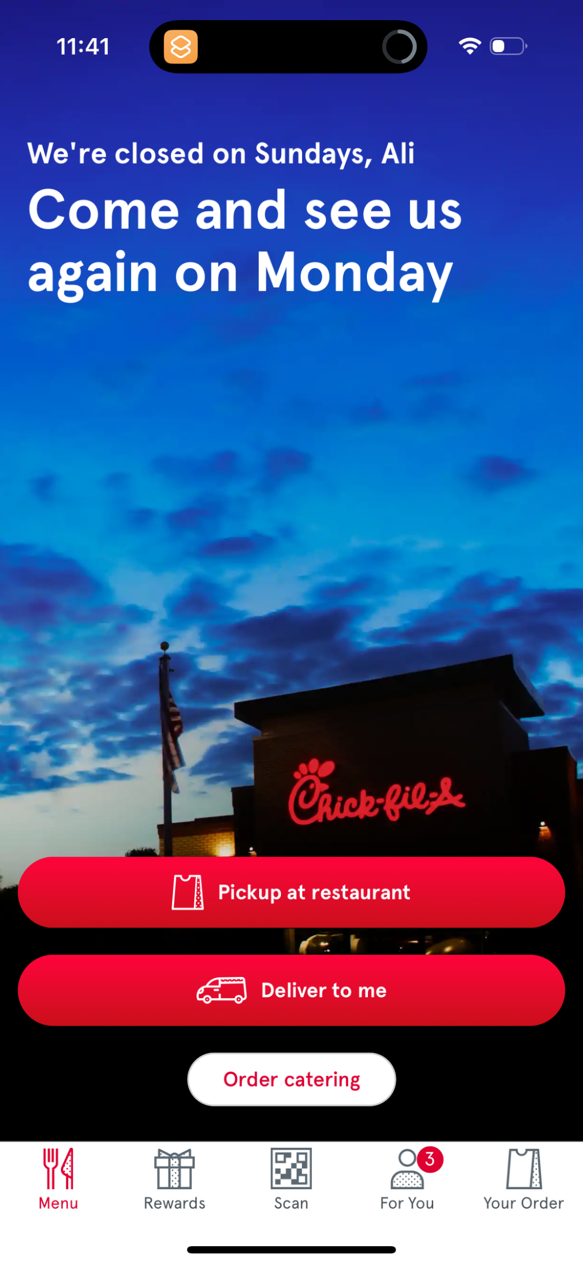 chick-fil-a app screenshot 26