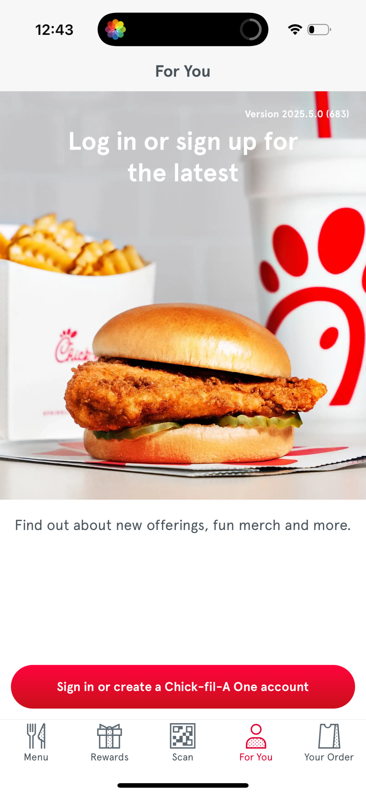 chick-fil-a app screenshot 16