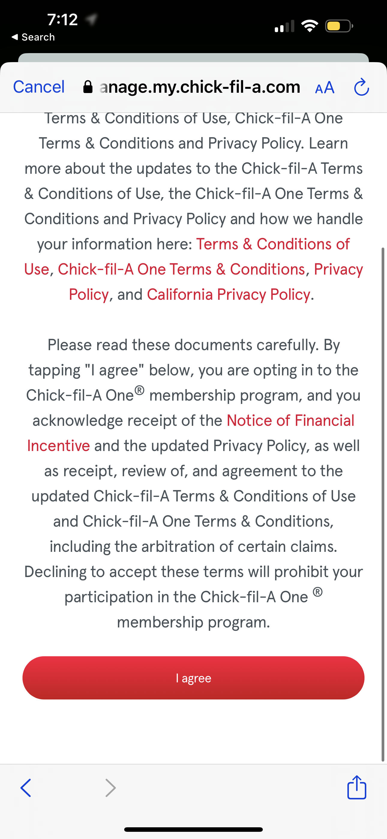 chick-fil-a app screenshot 59