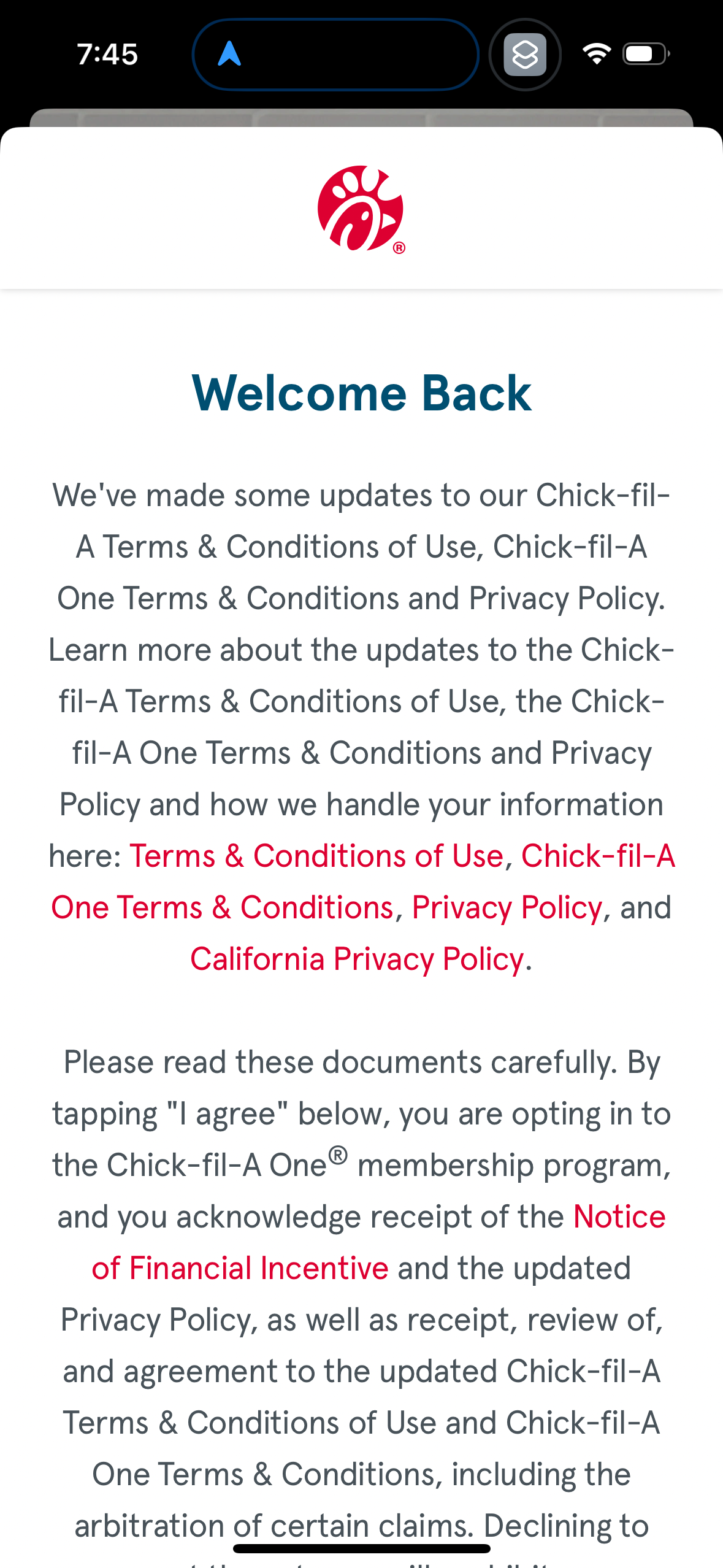 chick-fil-a app screenshot 36