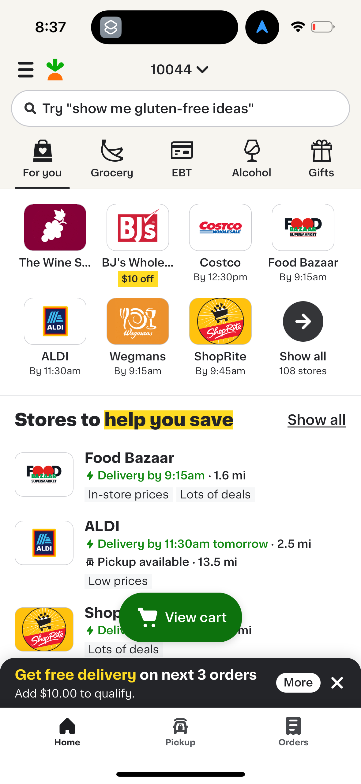 instacart app screenshot 119