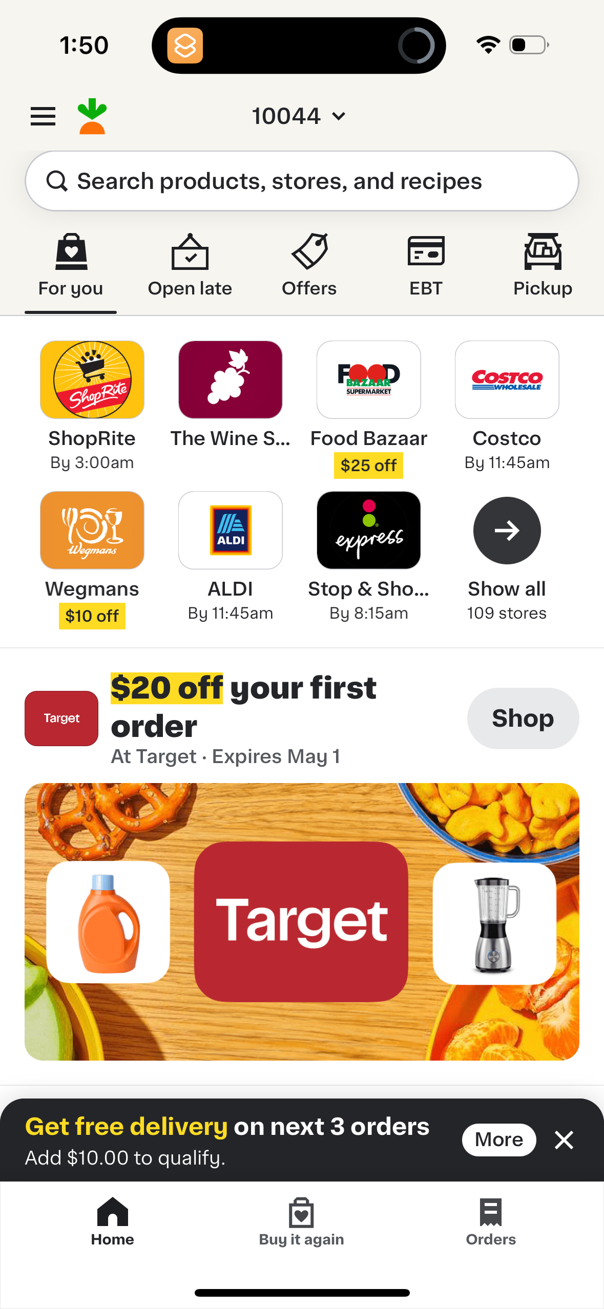 instacart app screenshot 111