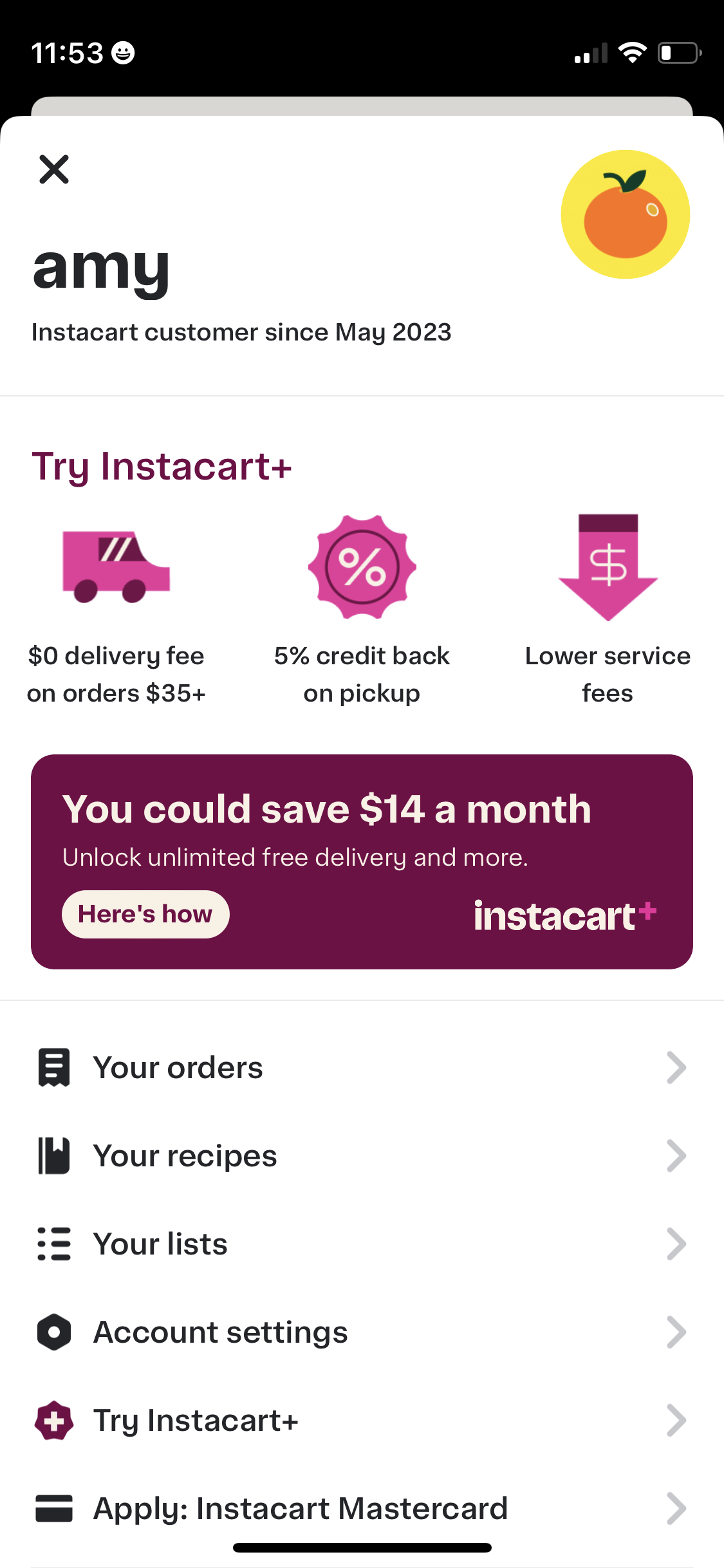 instacart app screenshot 117