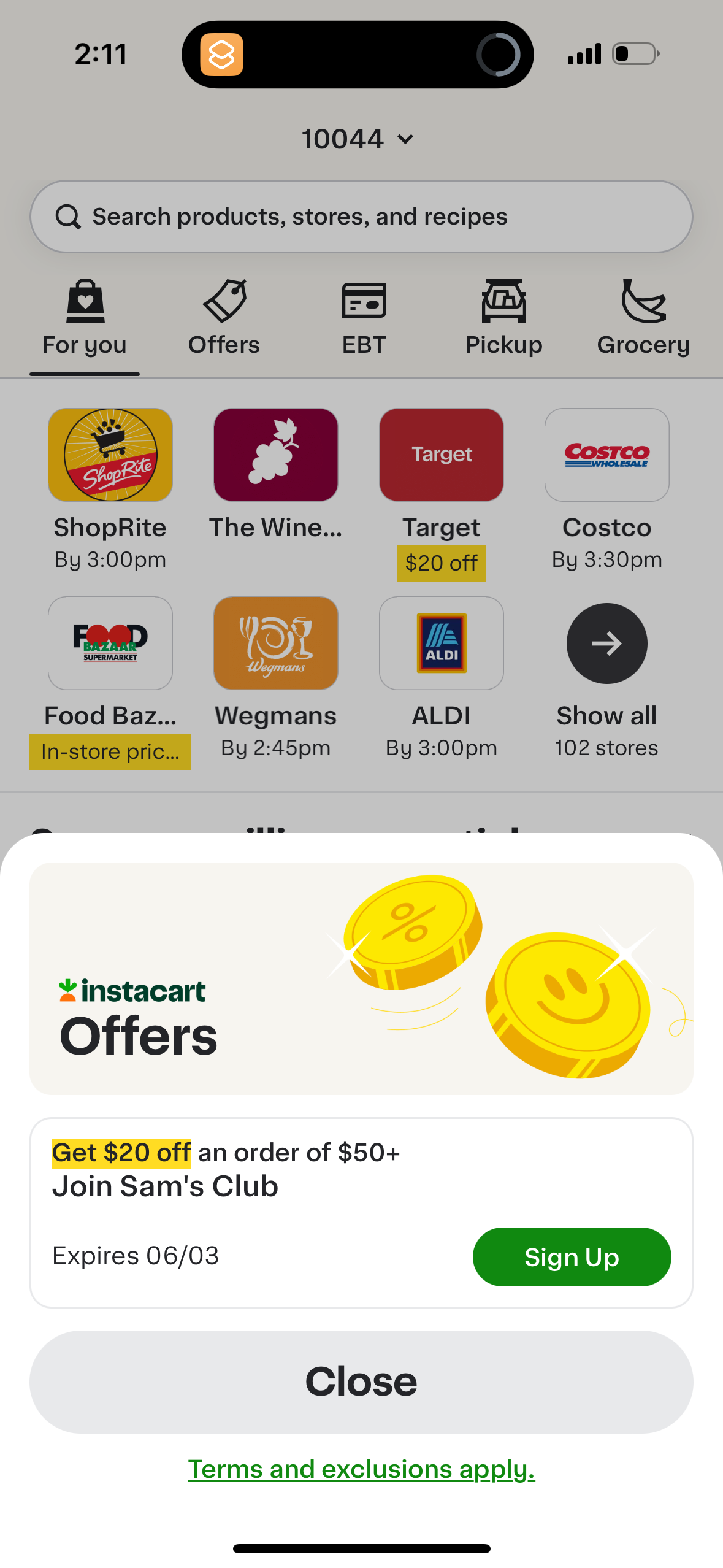 instacart app screenshot 90