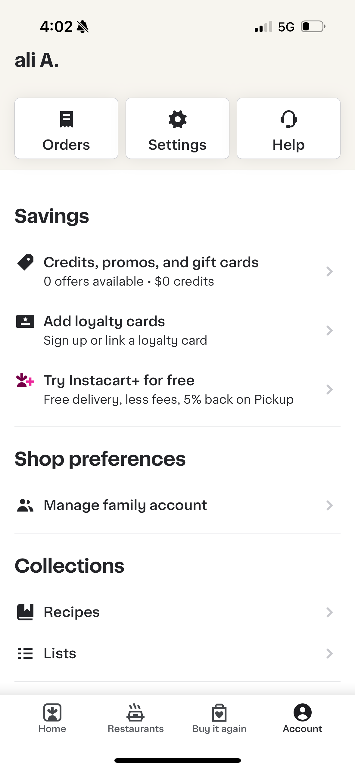 instacart app screenshot 82