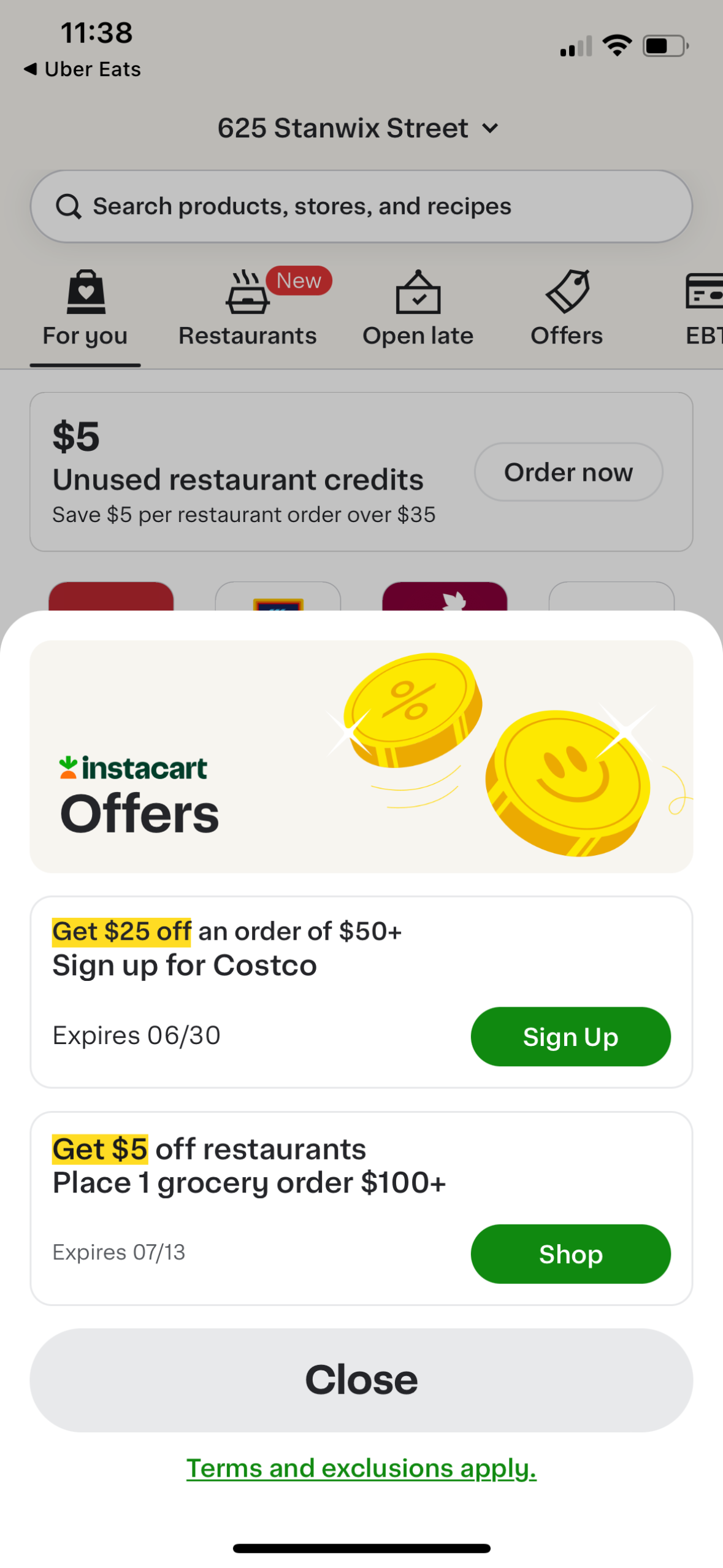 instacart app screenshot 70