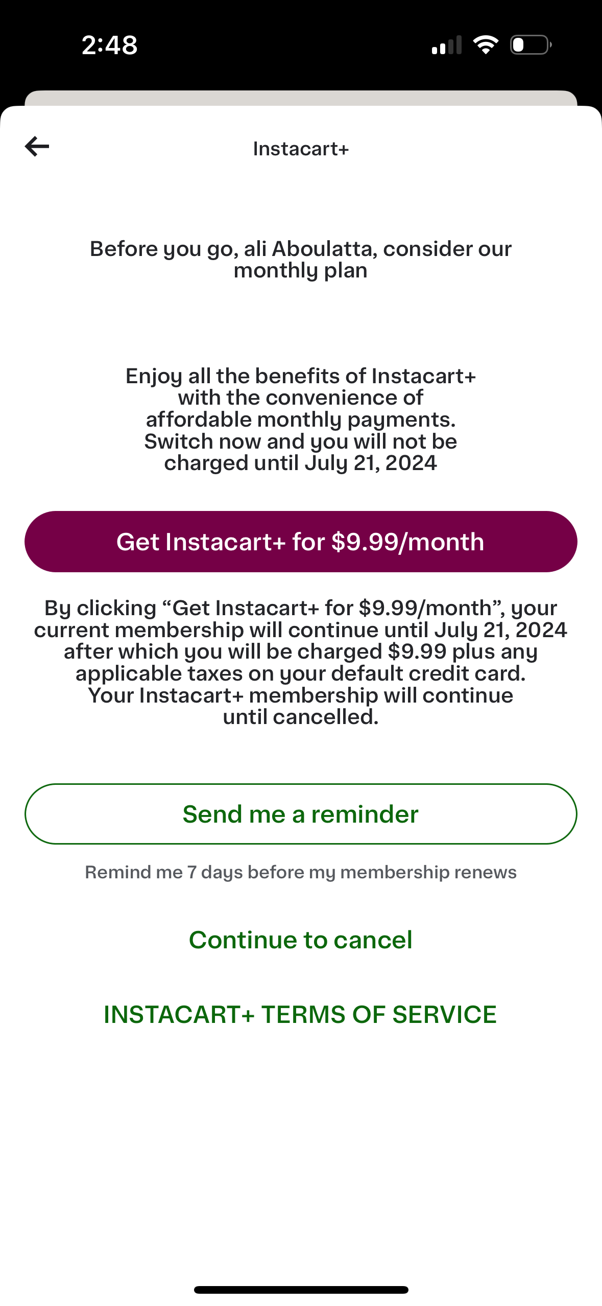 instacart app screenshot 59
