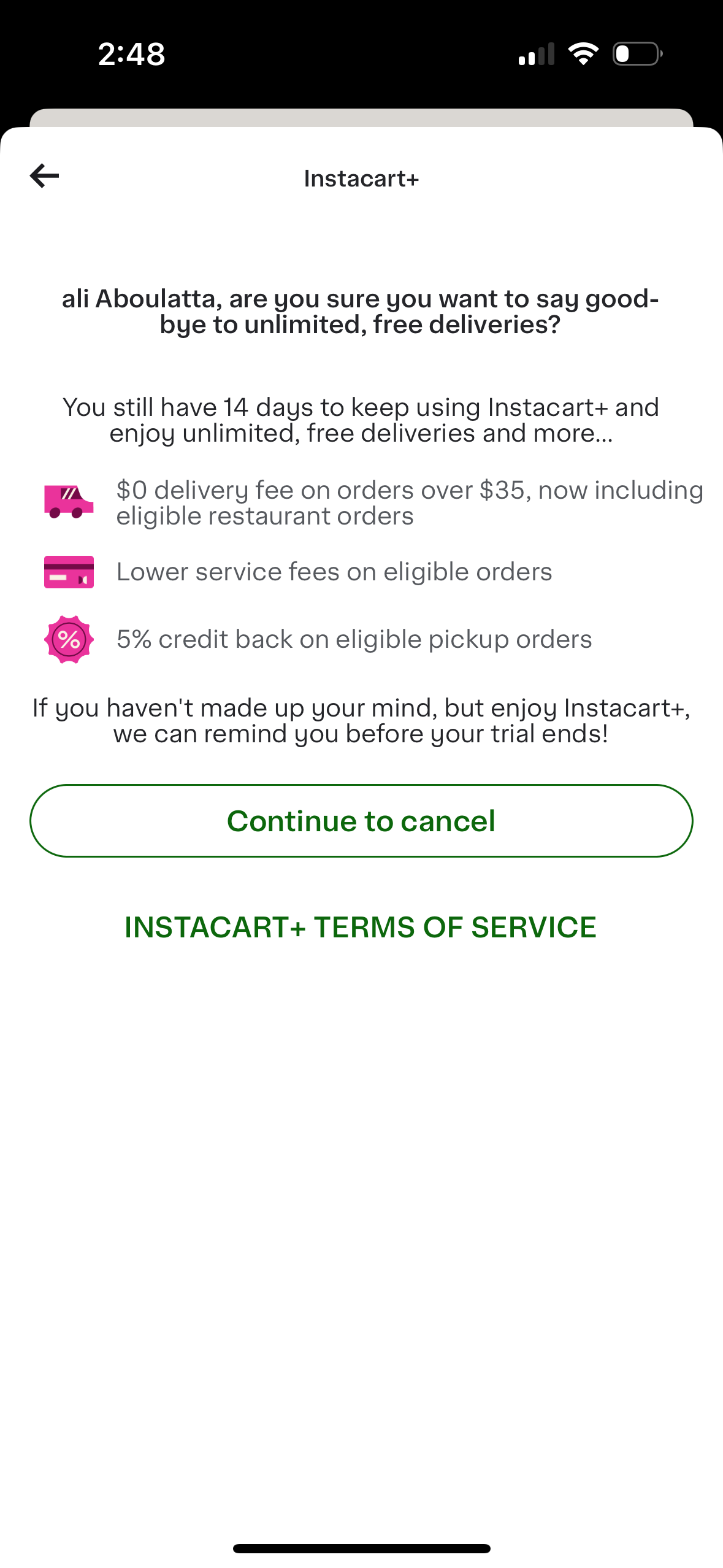 instacart app screenshot 64
