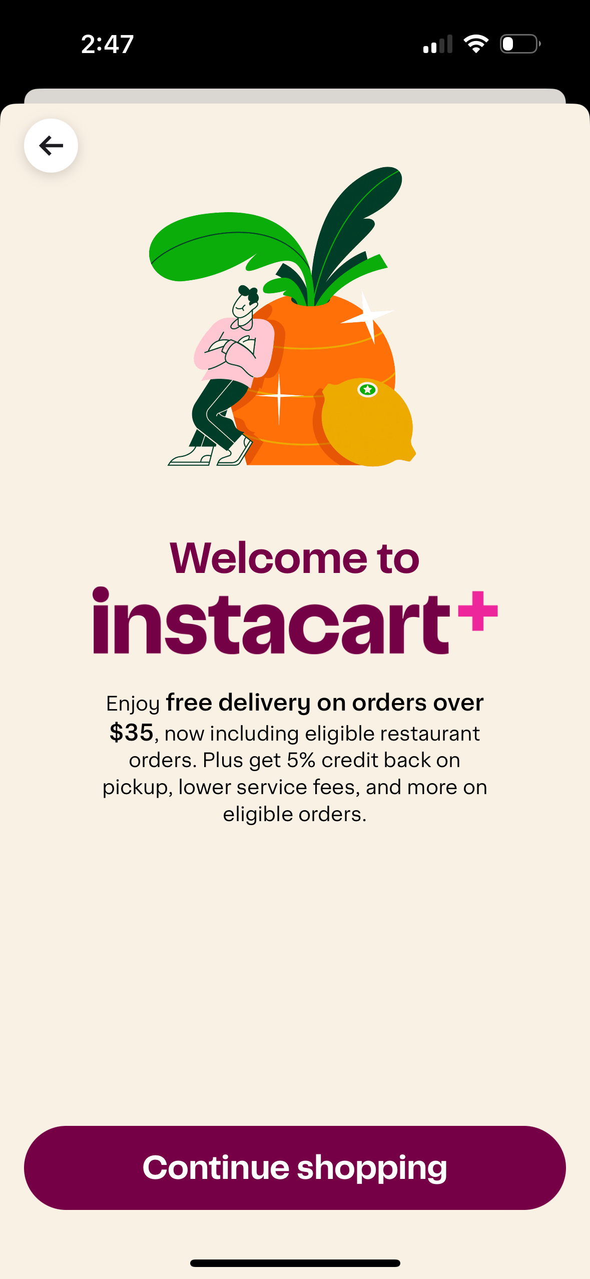 instacart app screenshot 56