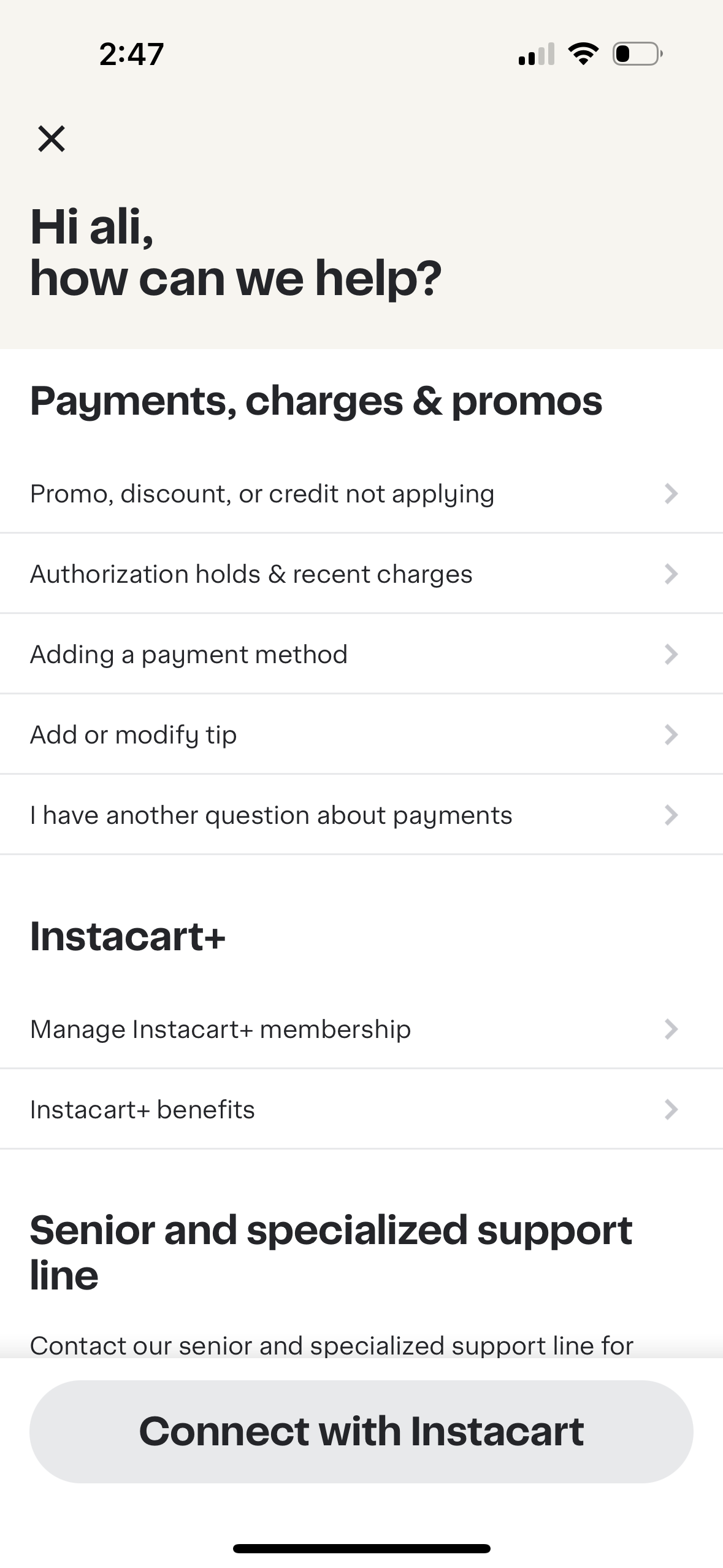 instacart app screenshot 55