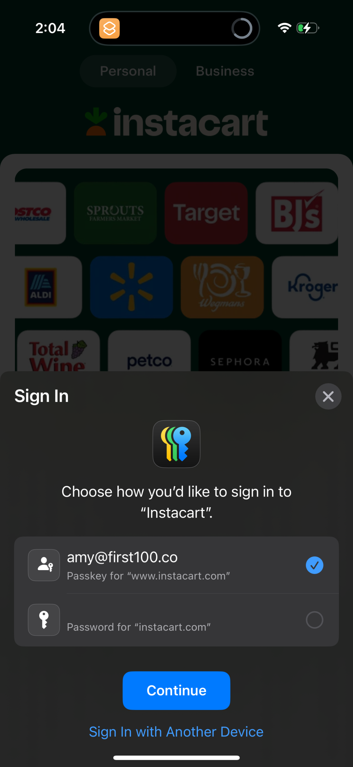 instacart app screenshot 26