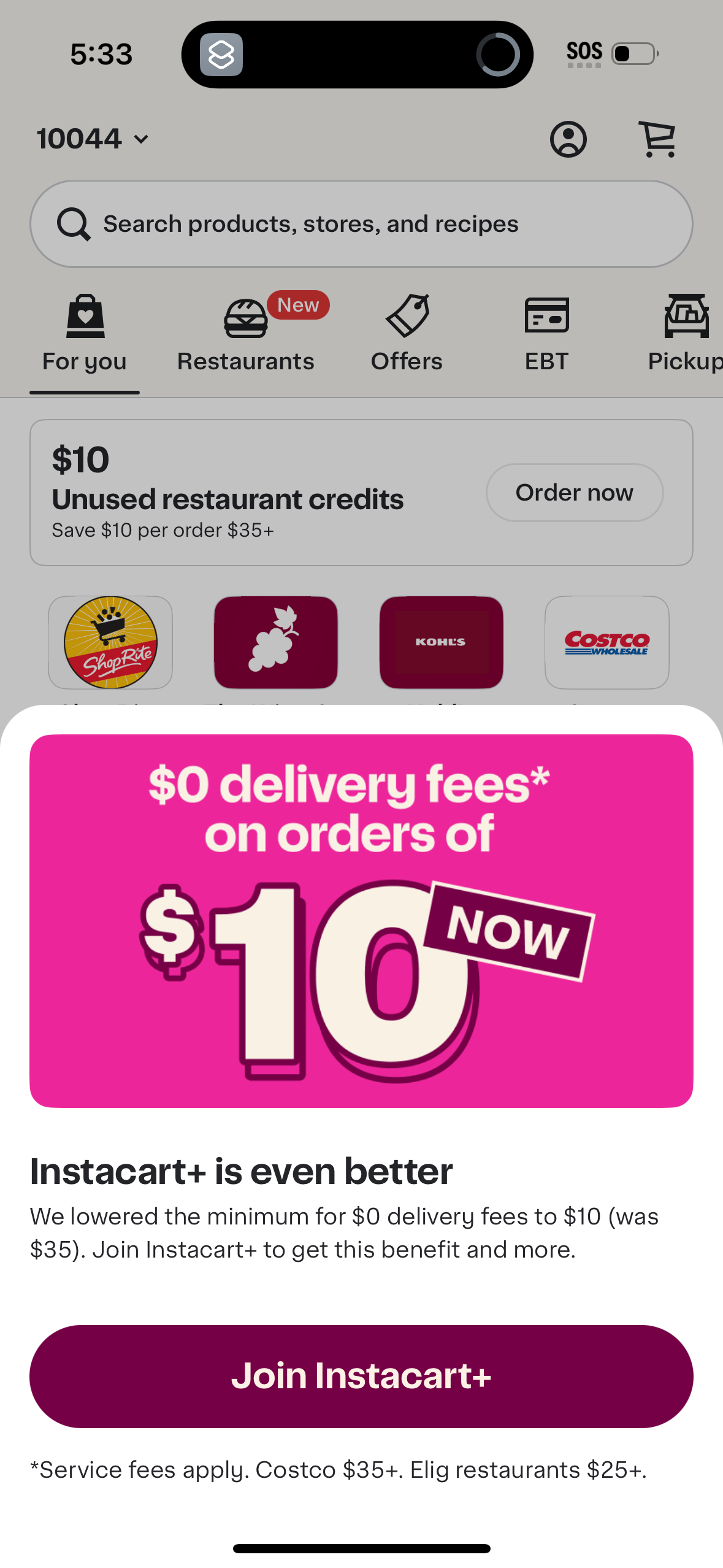 instacart app screenshot 14