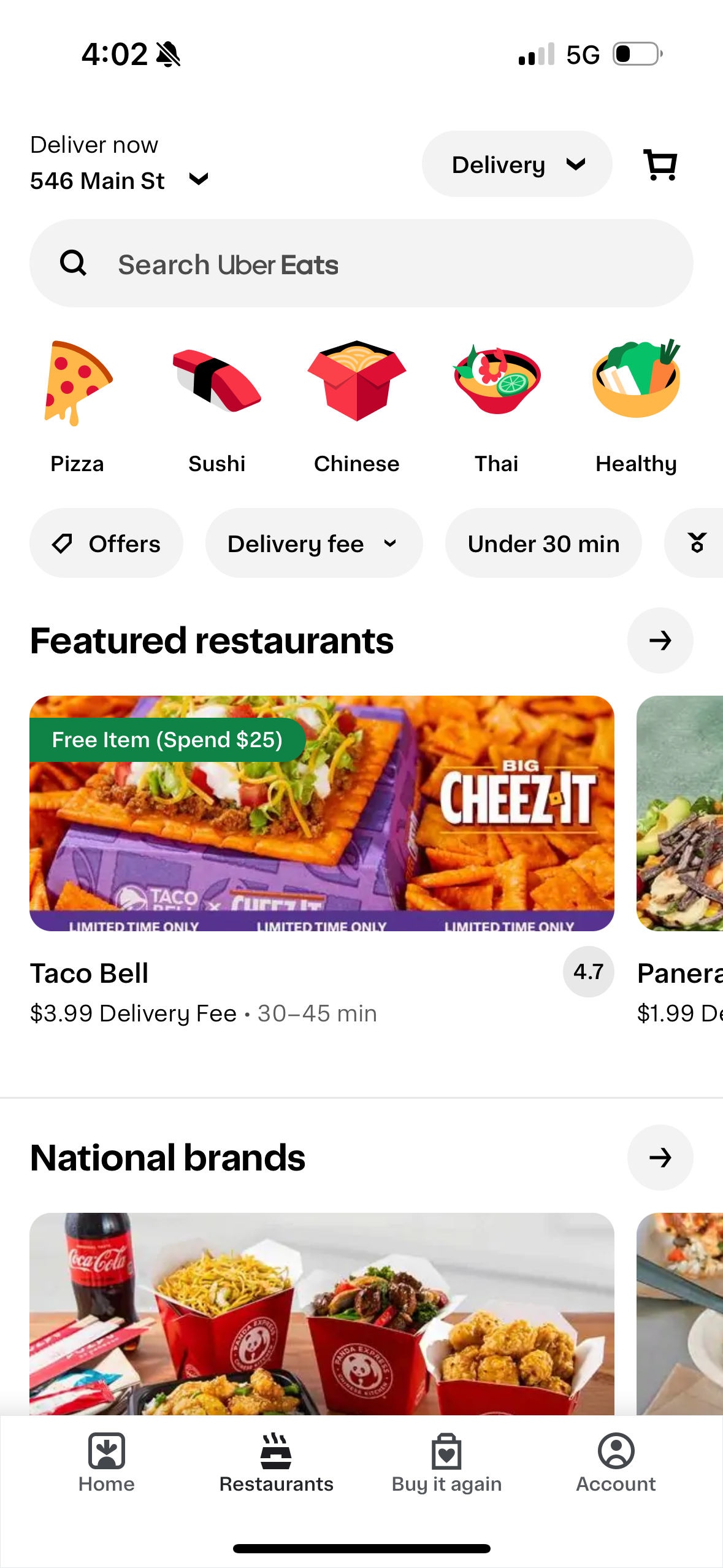 instacart app screenshot 5