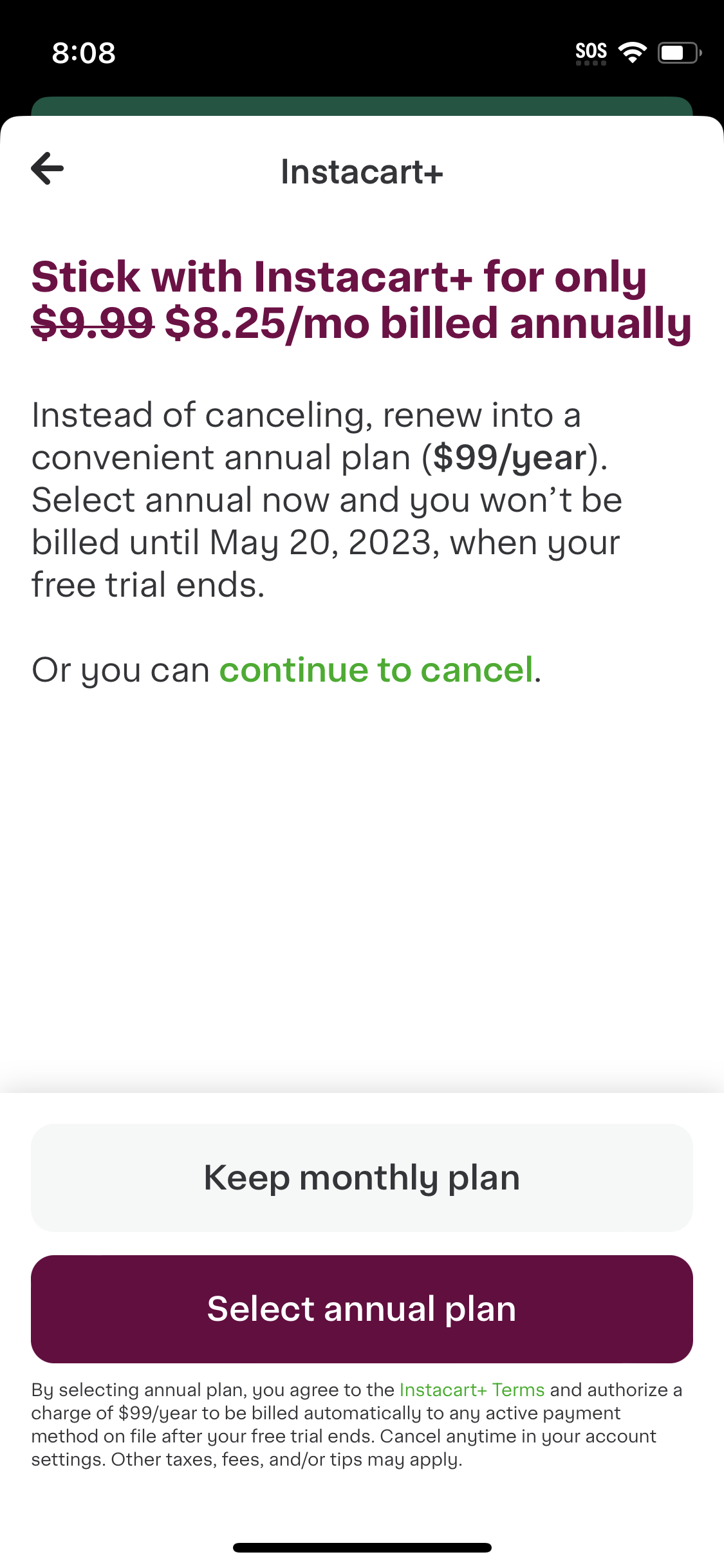 instacart app screenshot 162