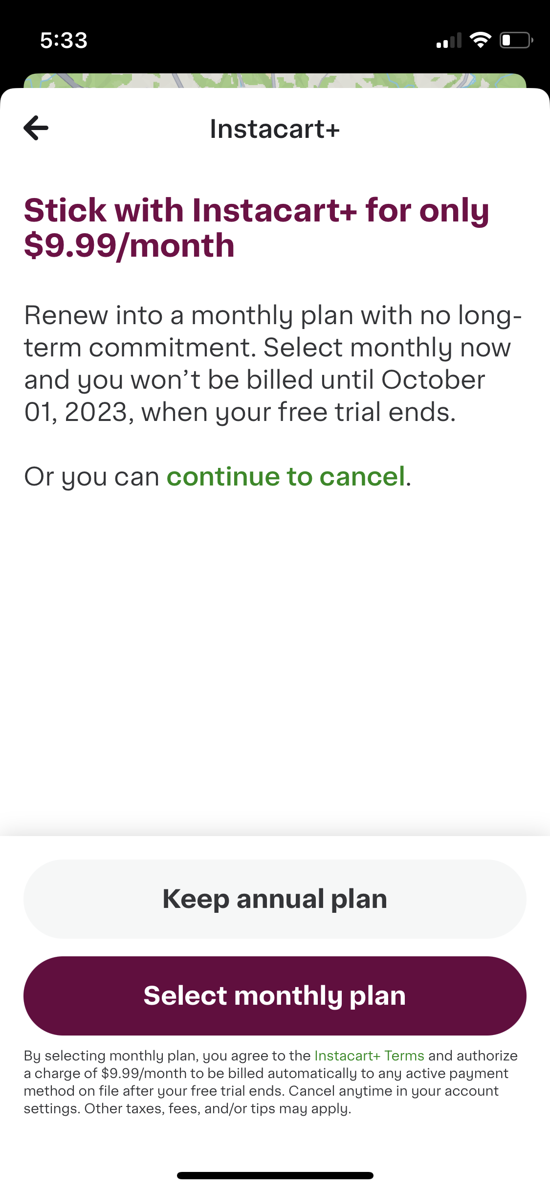 instacart app screenshot 133