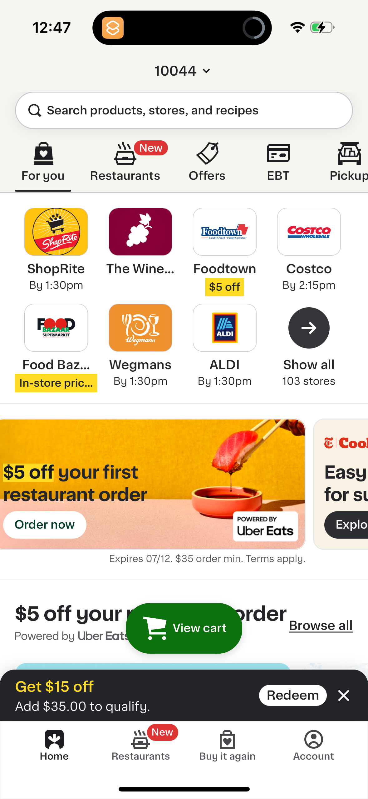 instacart app screenshot 85