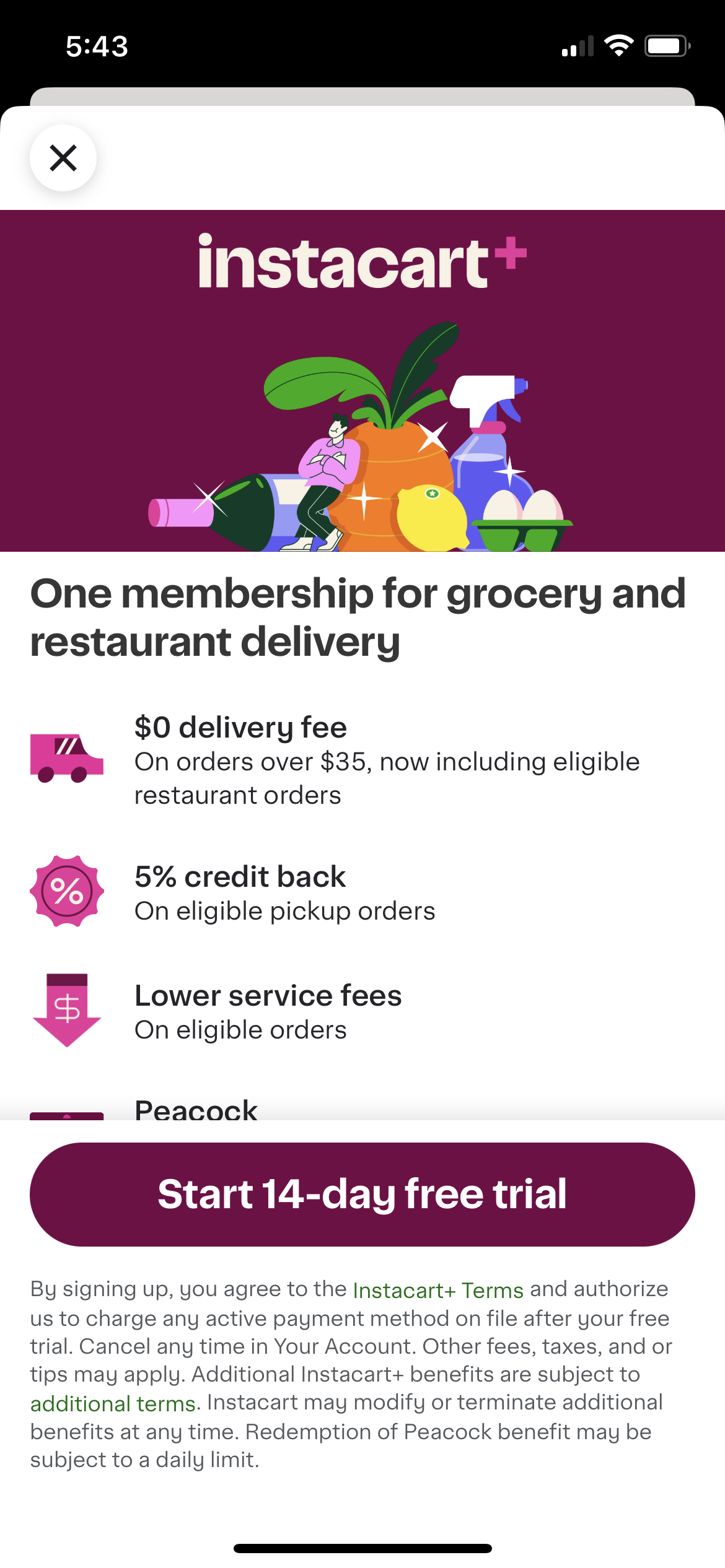 instacart app screenshot 73
