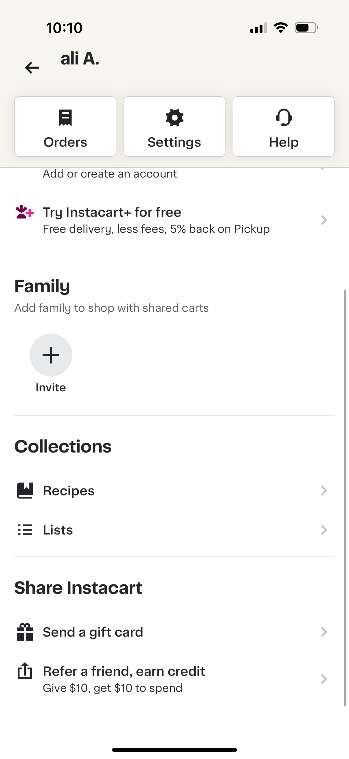 instacart app screenshot 30